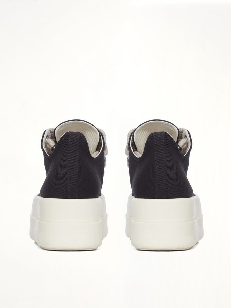 Mega Bumper Jumbolace Low Sneaks in Black/Milk