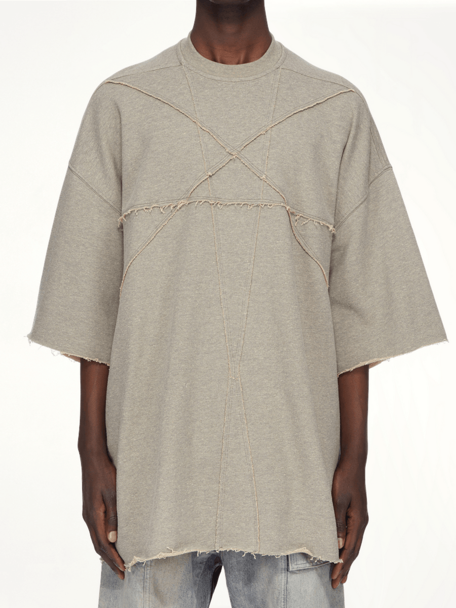 Tommy T-Shirt in Melange Grey