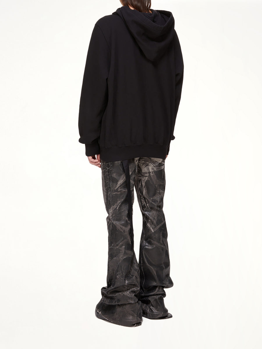 Cunty Oversize Hoodie in Black/Pearl