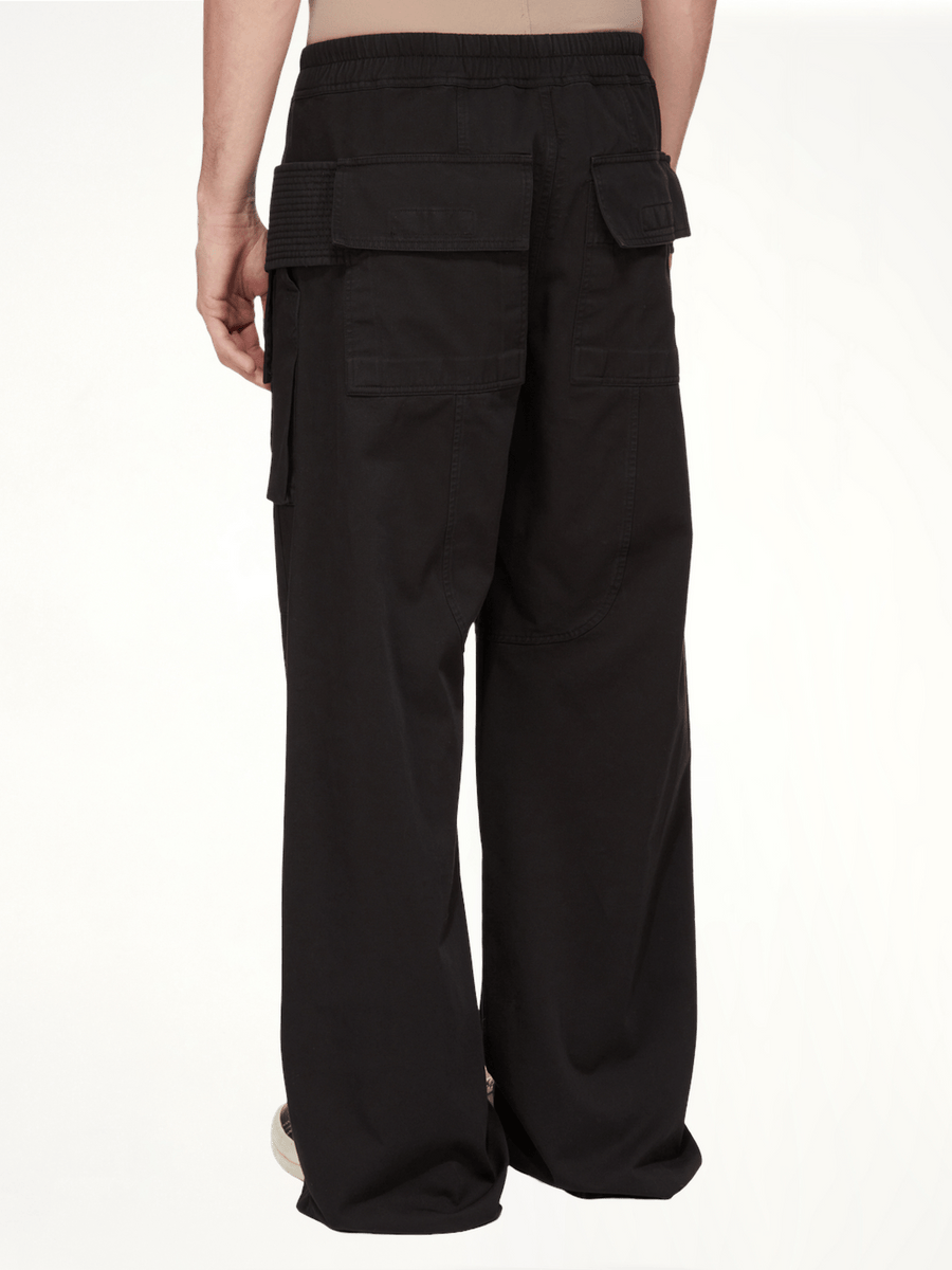 Creatch Wide Cargo Drawstring in Black