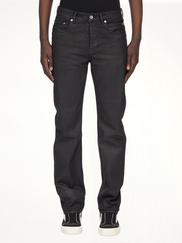 Fog Cut Jeans in Black Wax