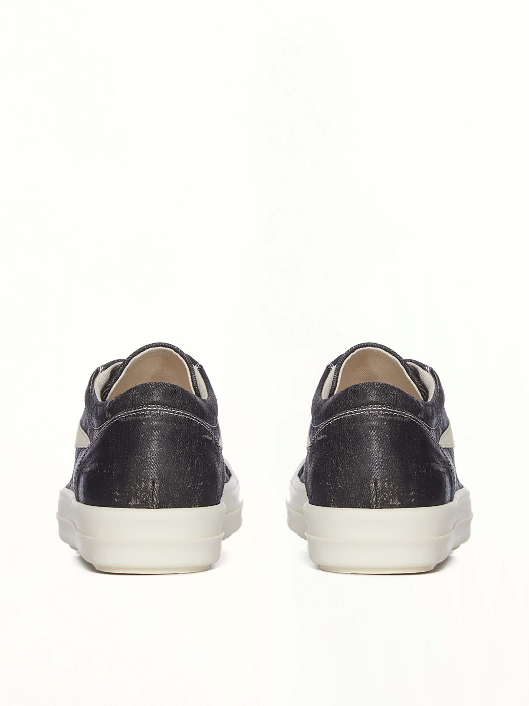 Vintage Sneaks in Black Washed | RICK OWENS DRKSHDW