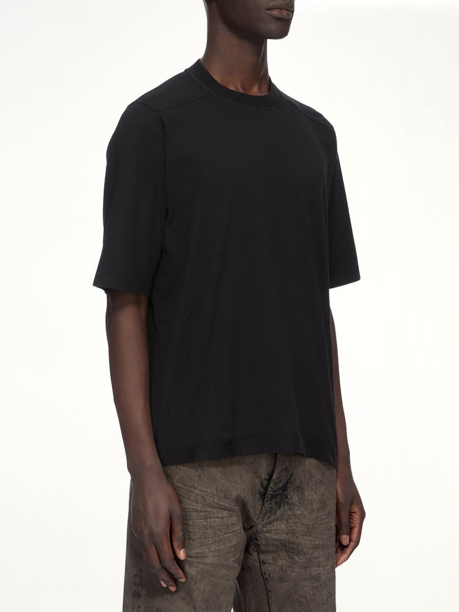 Cotton Jersey Warlus T-Shirt in Black