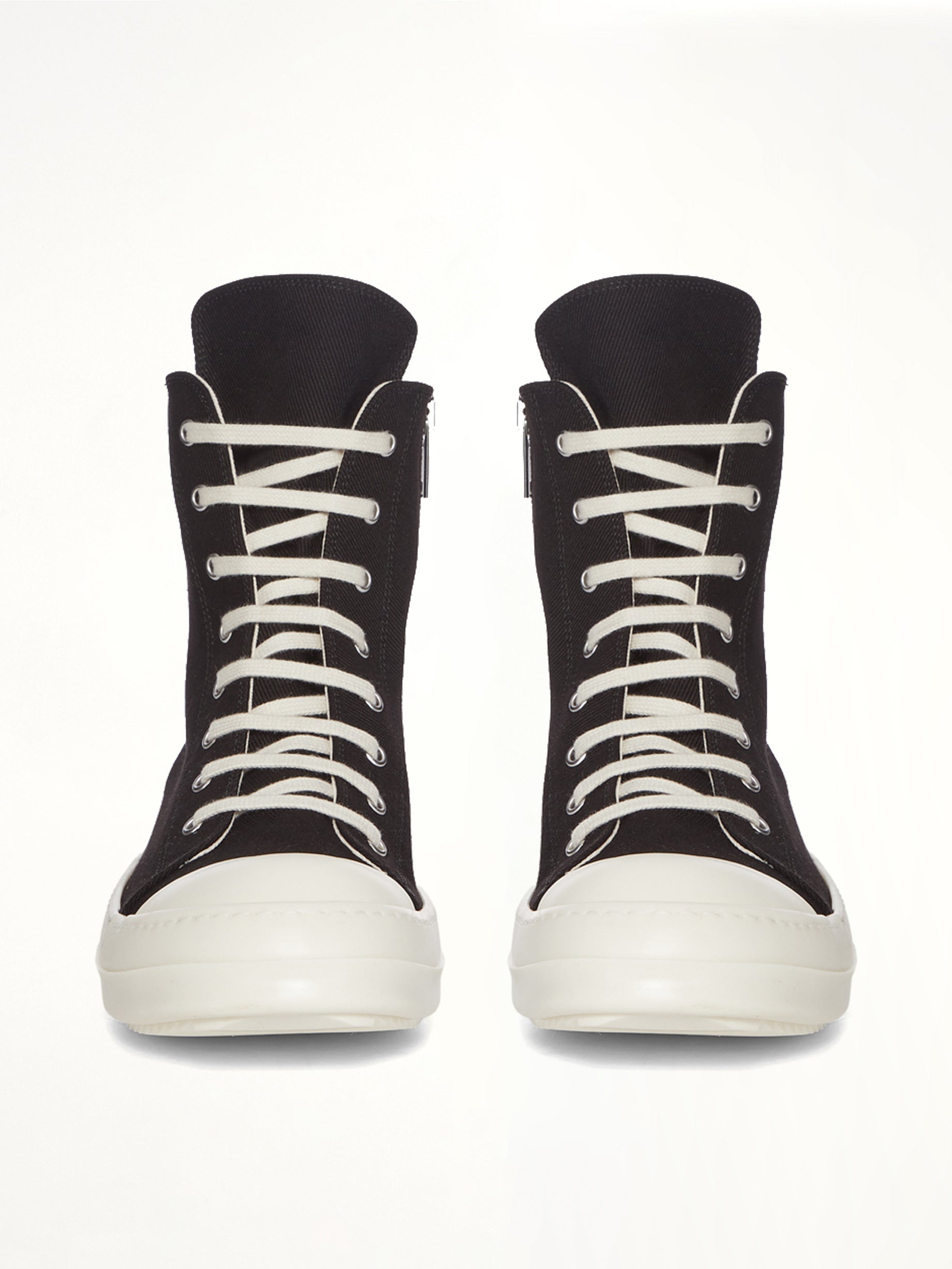 Denim Pentagram Sneaks in Black/Pearl/Milk