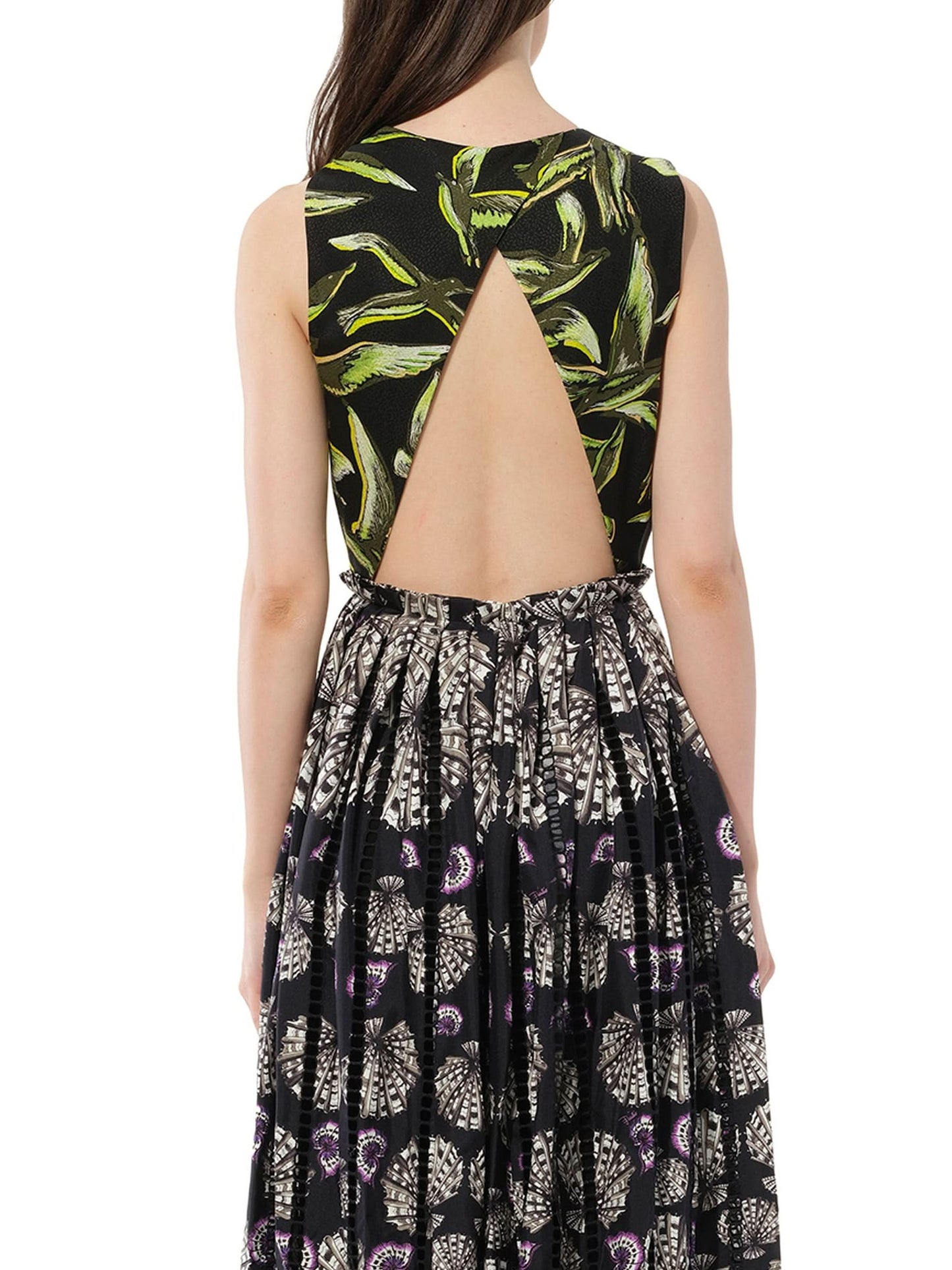 Dress in Double Print