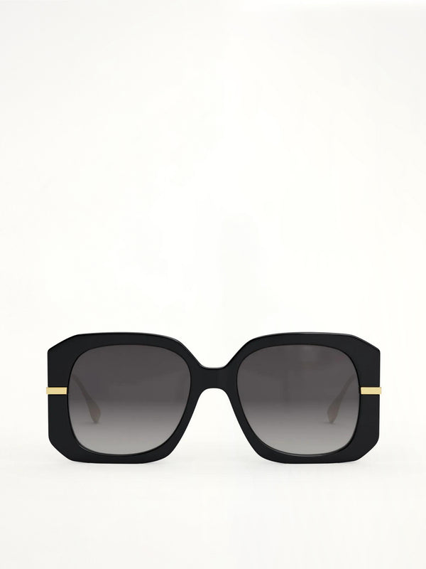 Fendi FE40065F 5601B Acetate Sunglasses in Black
