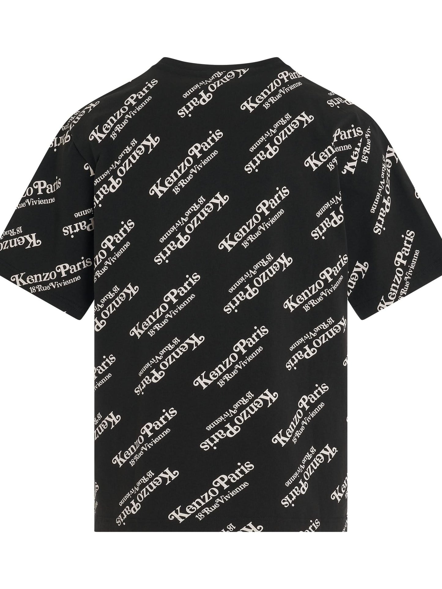 Kenzo By Verdy All-Over Logo T-Shirt in Black