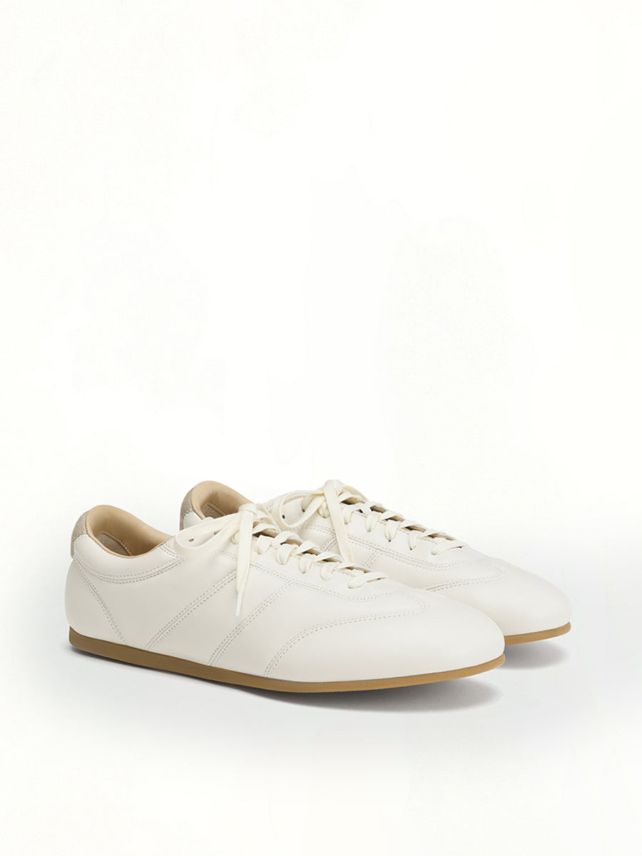 Soft Runner in Milk Front View | LEMAIRE
