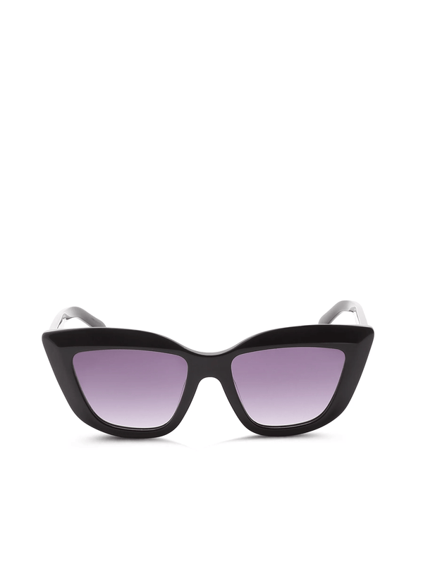 Thirty Three Sunglasses with Grey Lens in Black