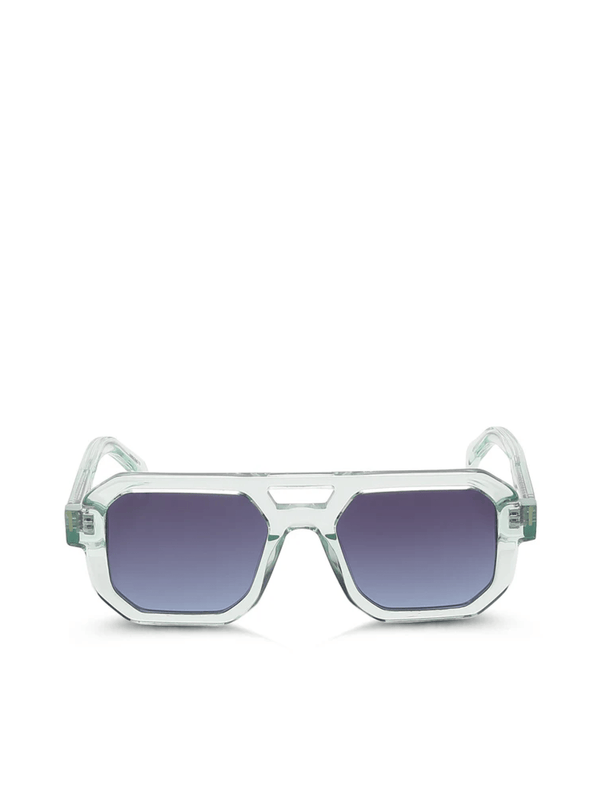 Thirty Four Minty Sunglass with Blue Lens