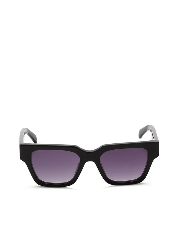 Thirty Five II Black Sunglass with Grad Grey Lens
