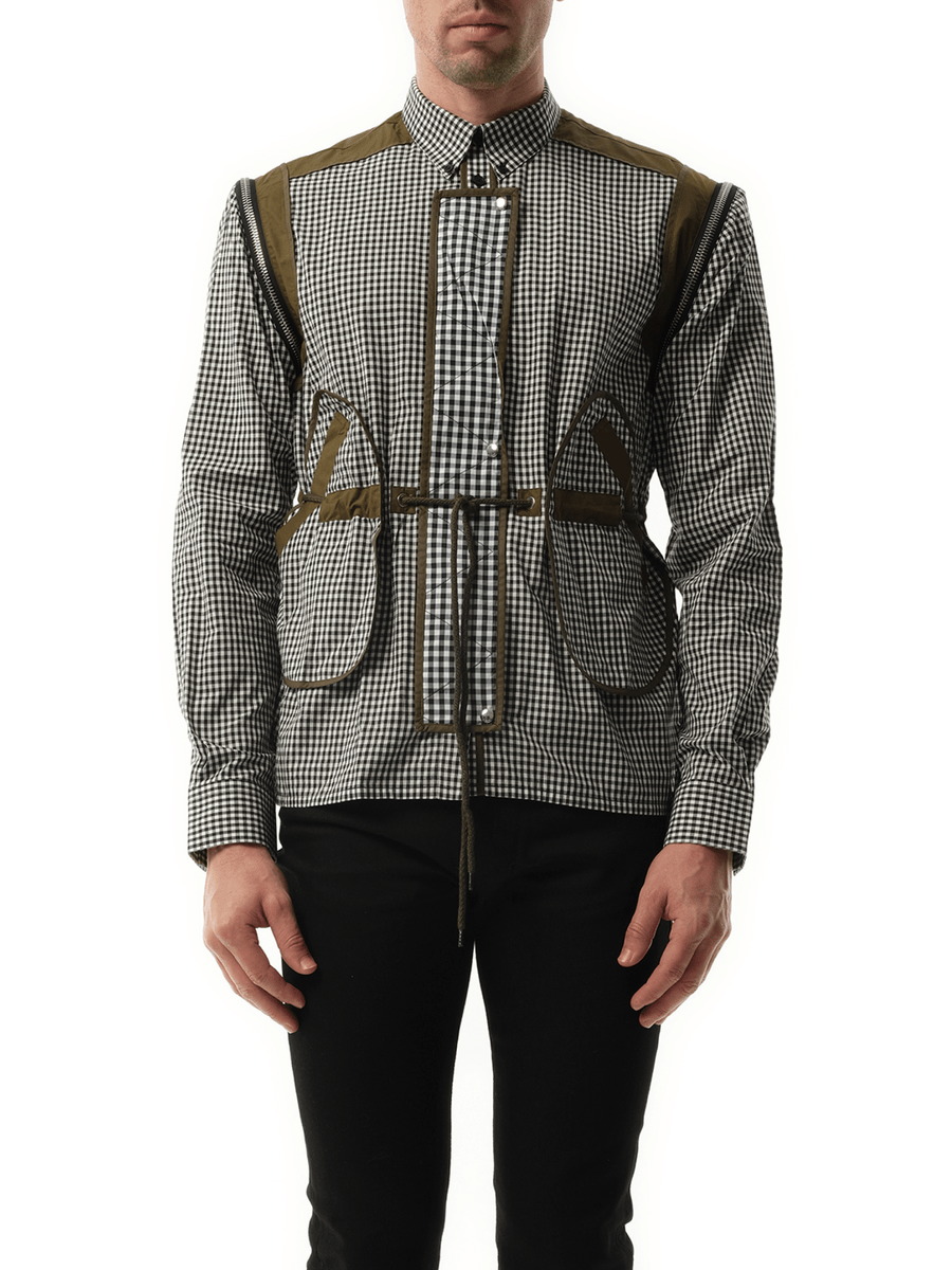 Podium Pocket Shirt in Black