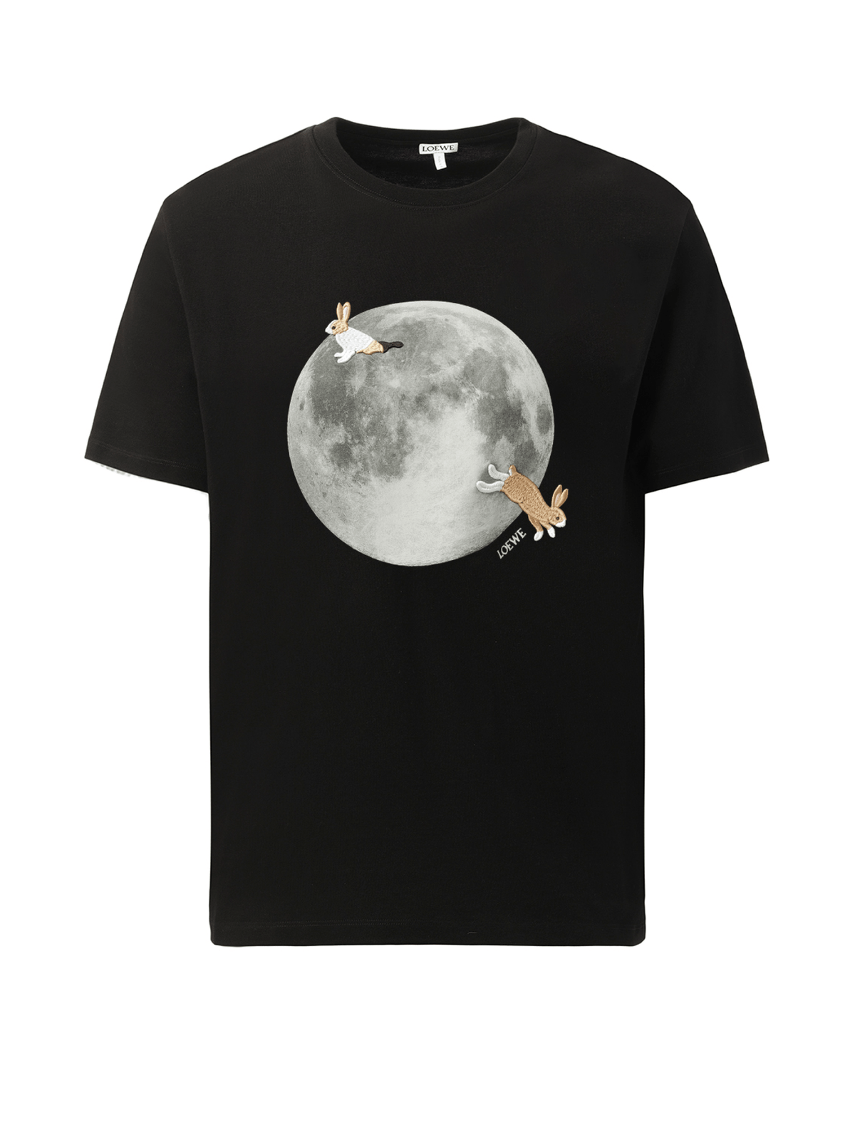 Loewe Moon Print T-Shirt in Black