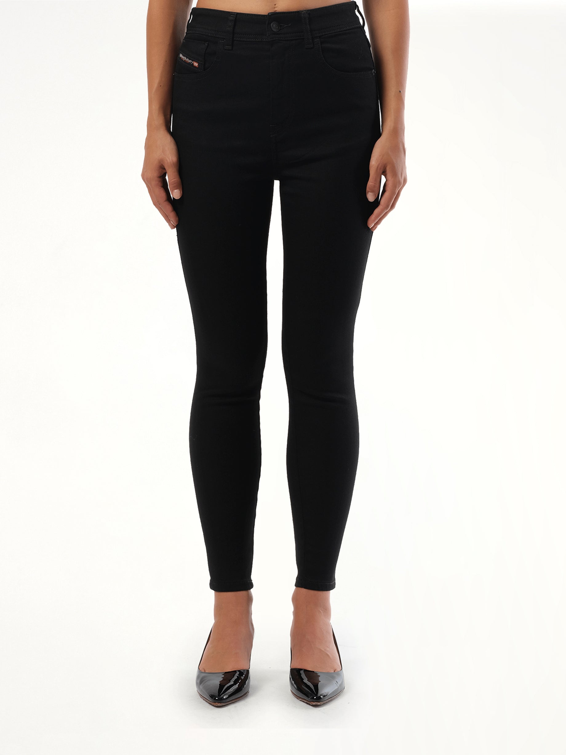 1984 SLANDY-HIGH Skinny Jeans in Black