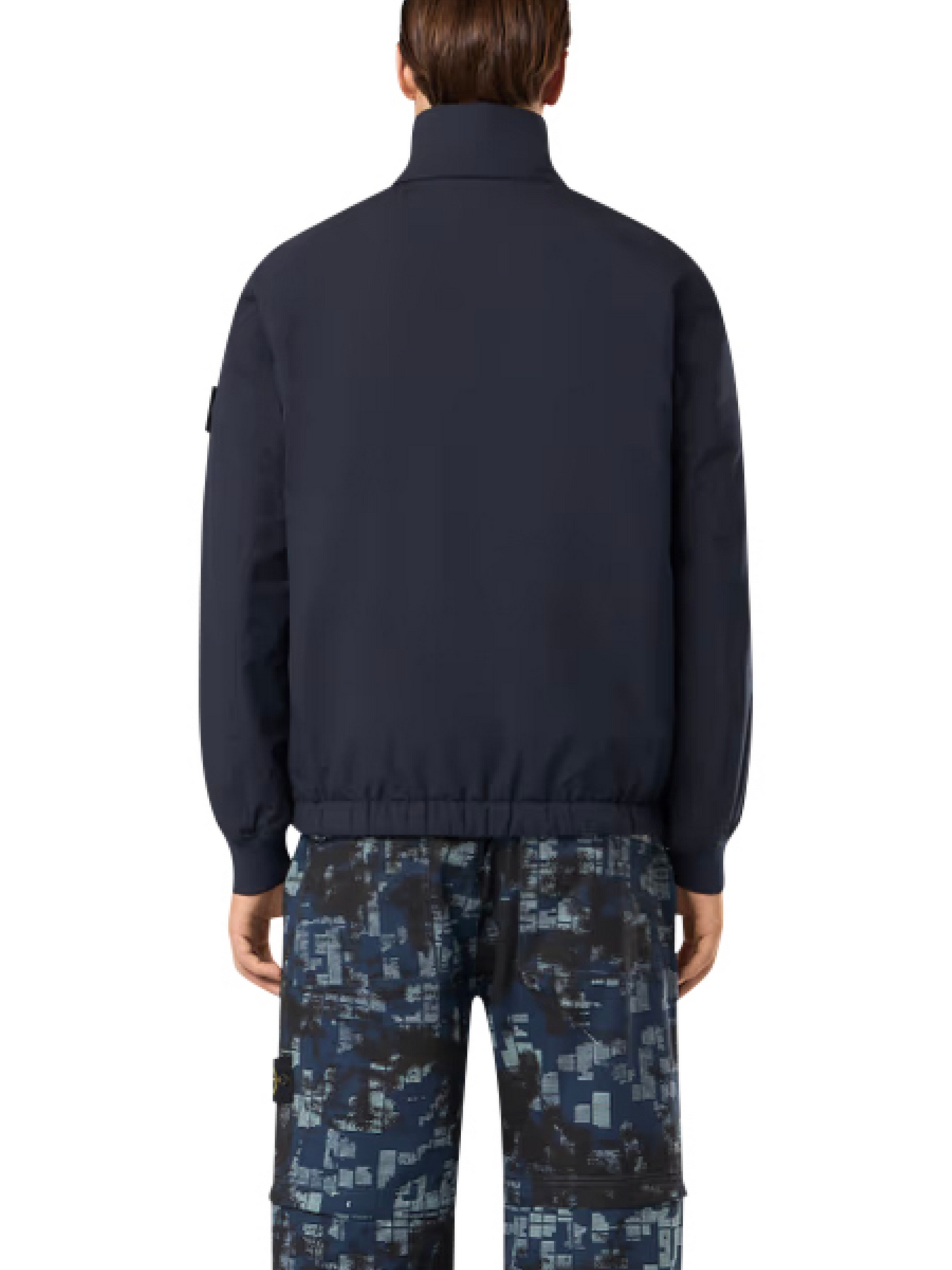 Soft Shell Pocket Jacket in Black