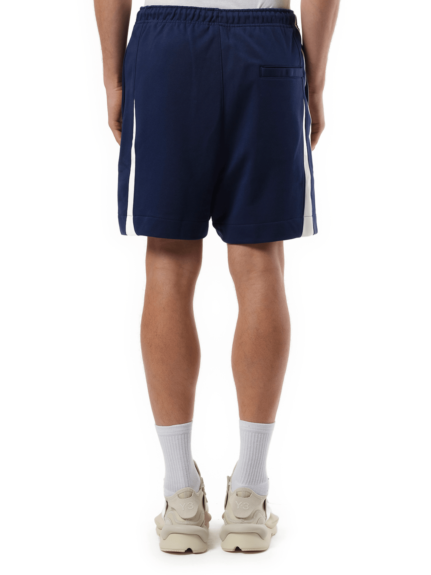 Y-3 Football Shorts in Dark Blue