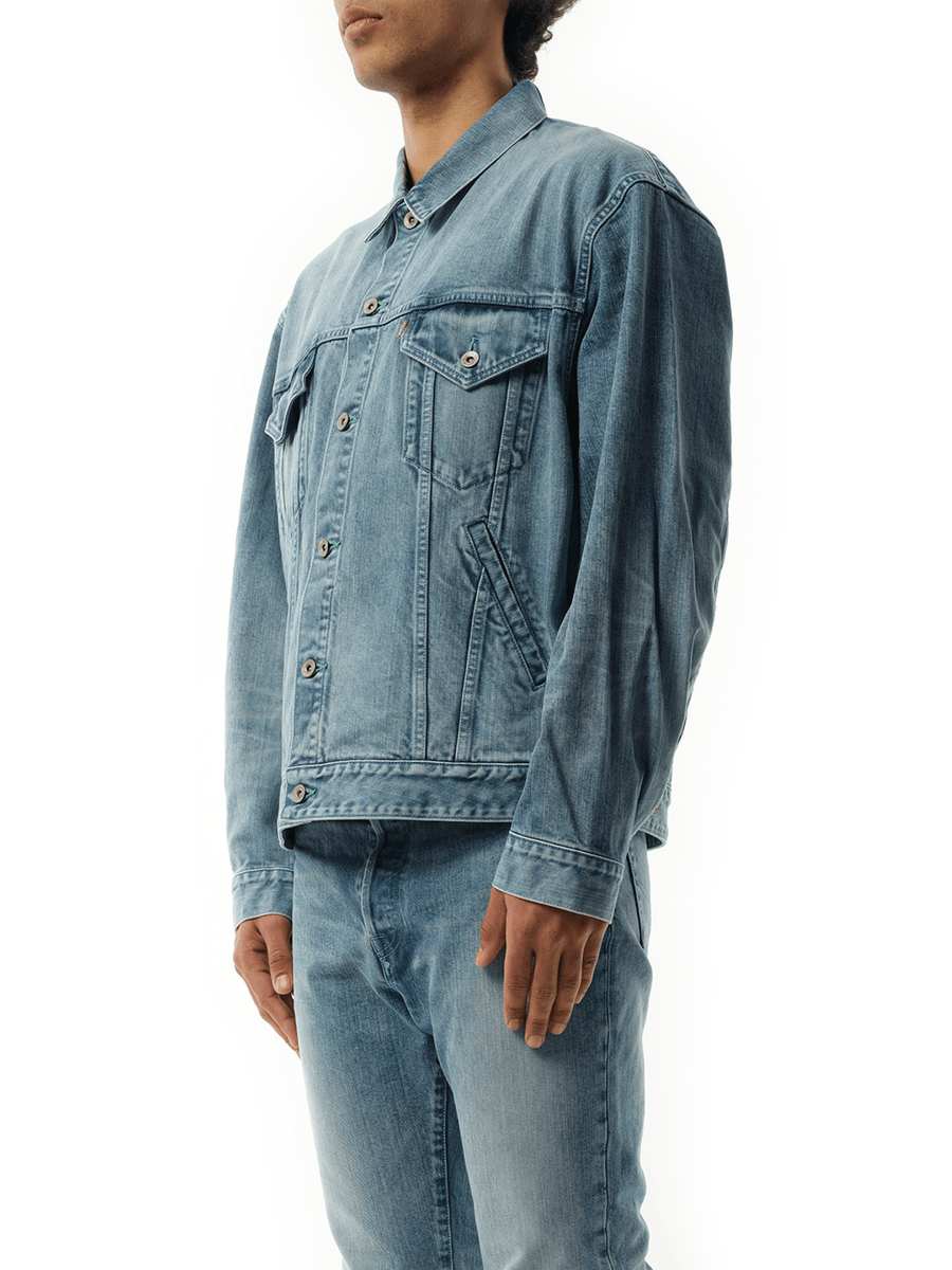 Care Denim Jacket in Indigo