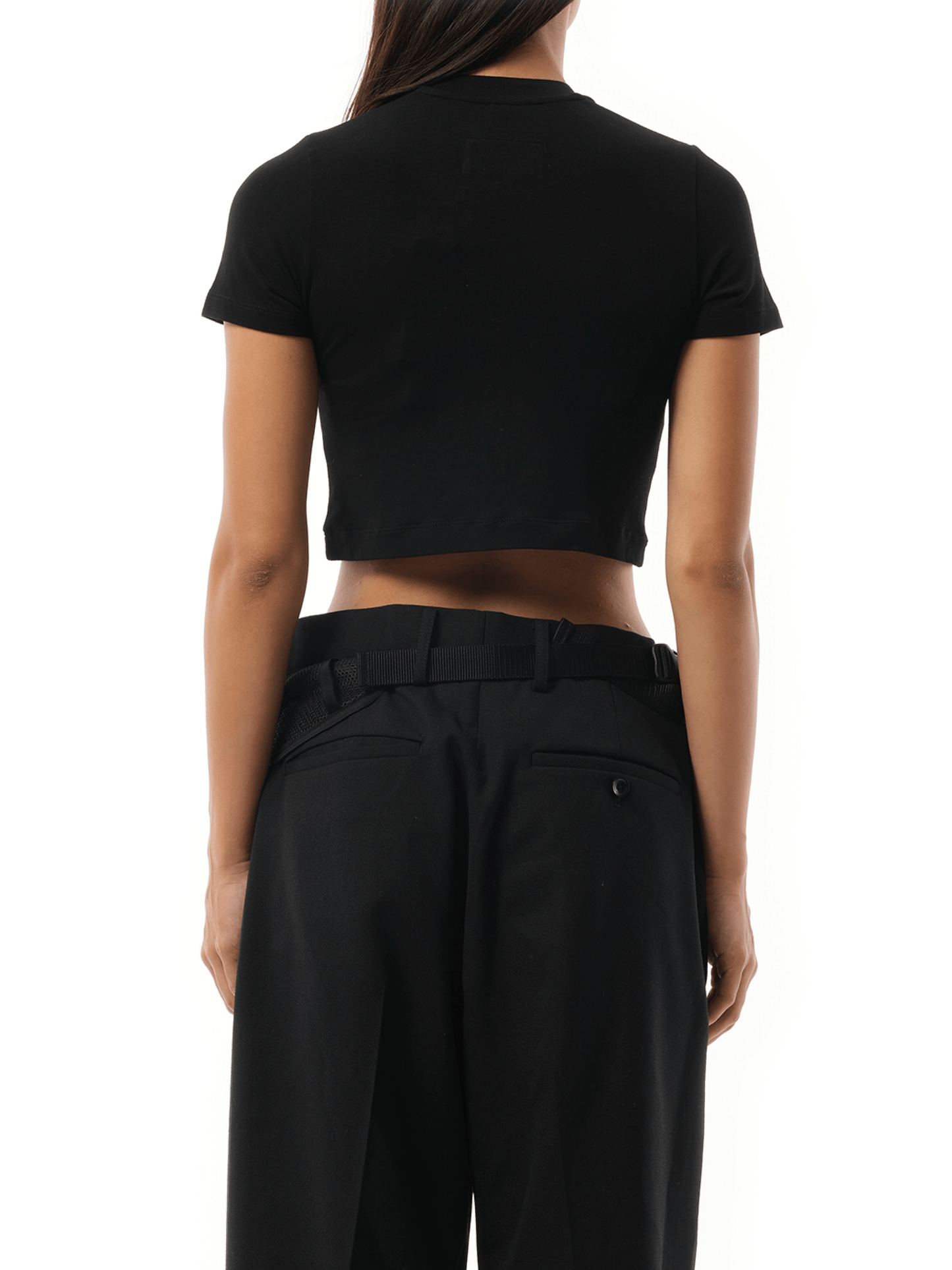 Doublet Japanese Fan-Service Neon Paint T-Shirt in Black