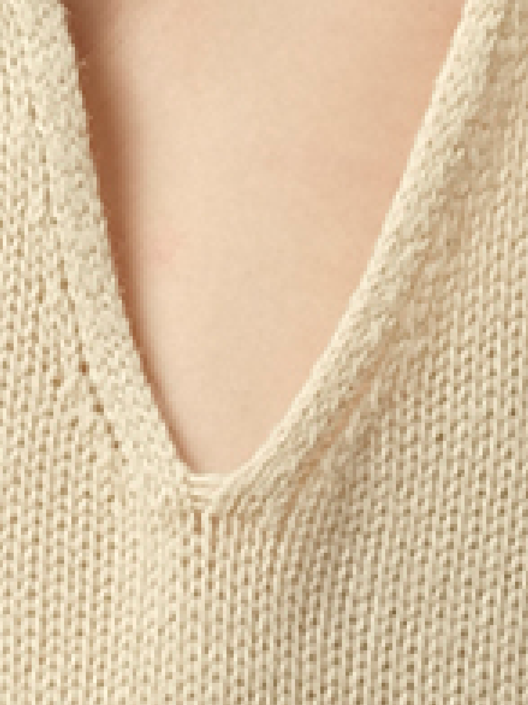 Knitted Top in Ivory