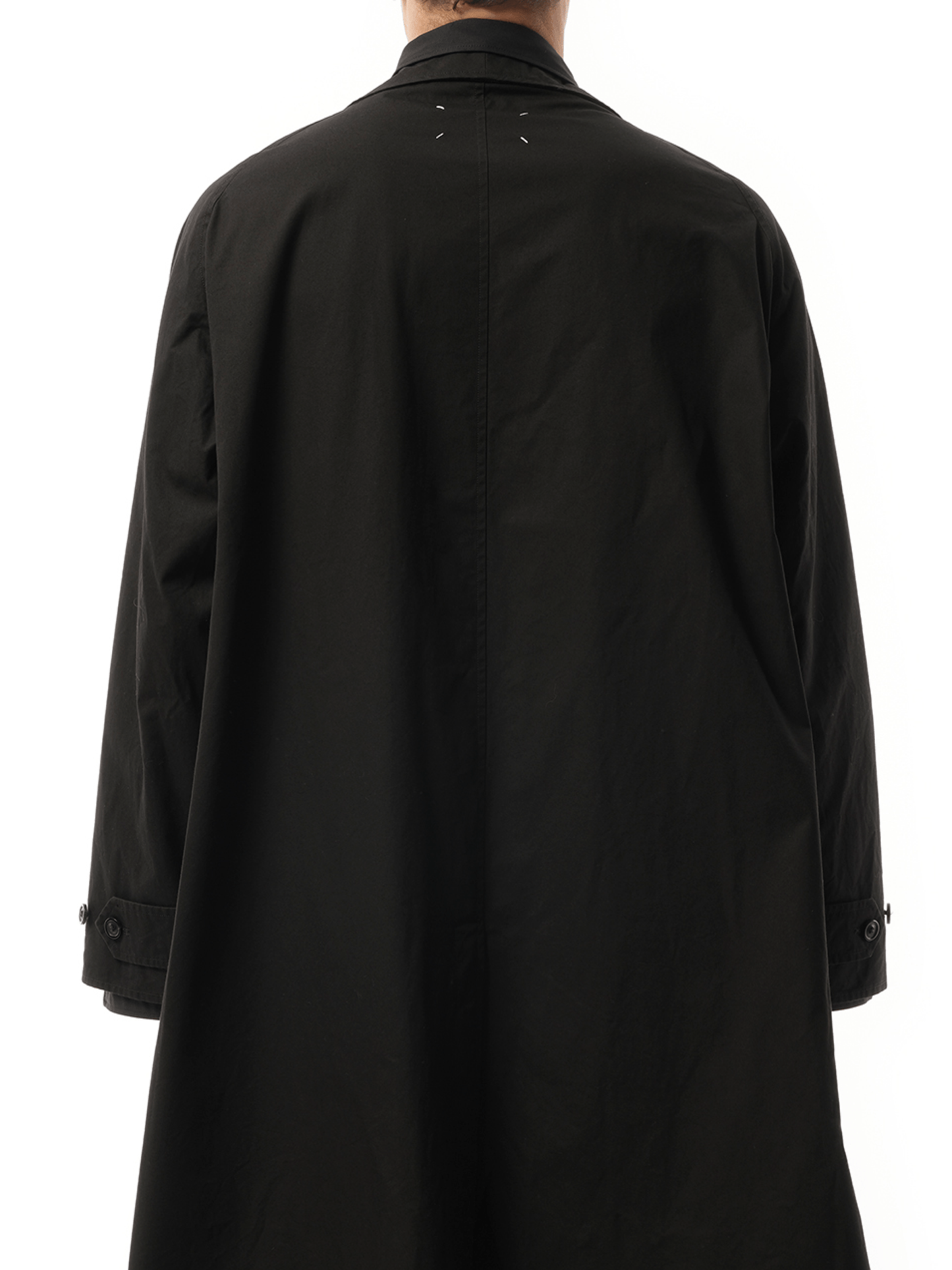 Maison Margiela Trench Rain Coat in Black