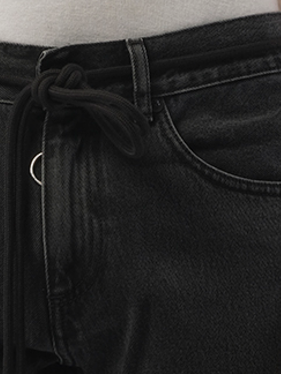 Hv Denim Pant in Black