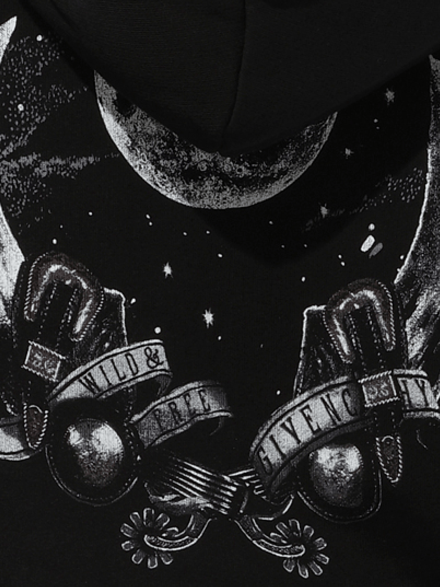 Taurus Hoodie in Black