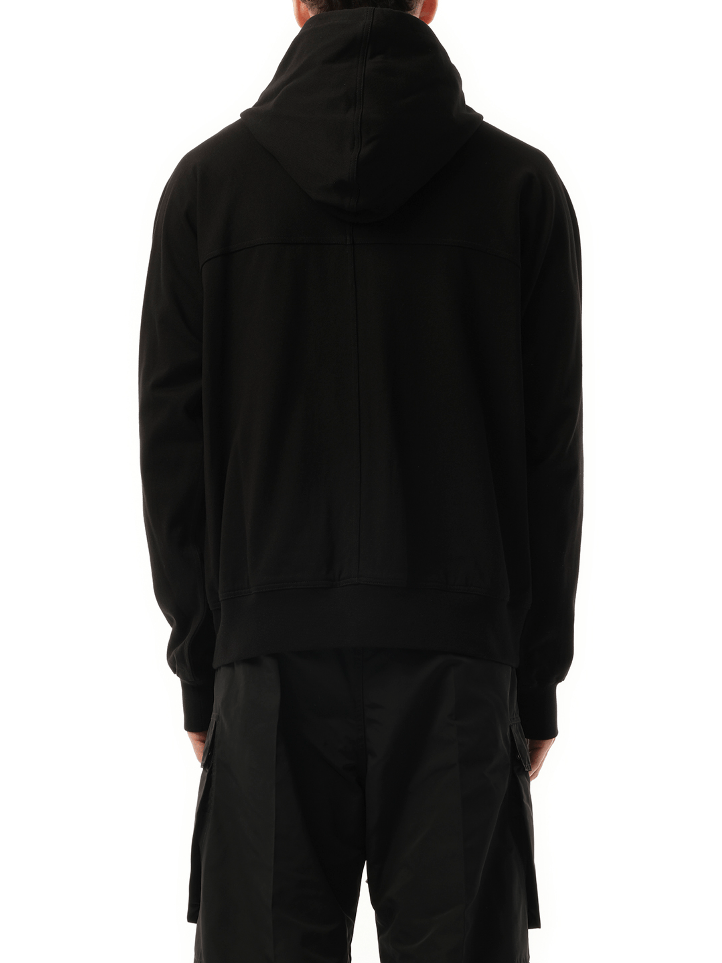 Rick Owens Windbreaker Hoodie in Black