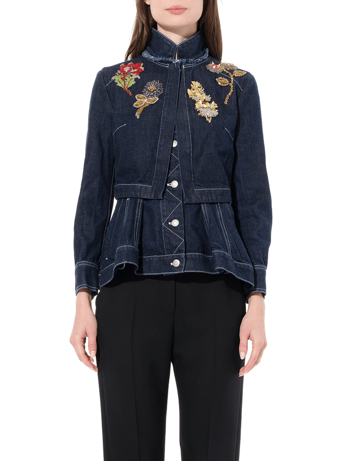 Raw Denim Jacket in Blue