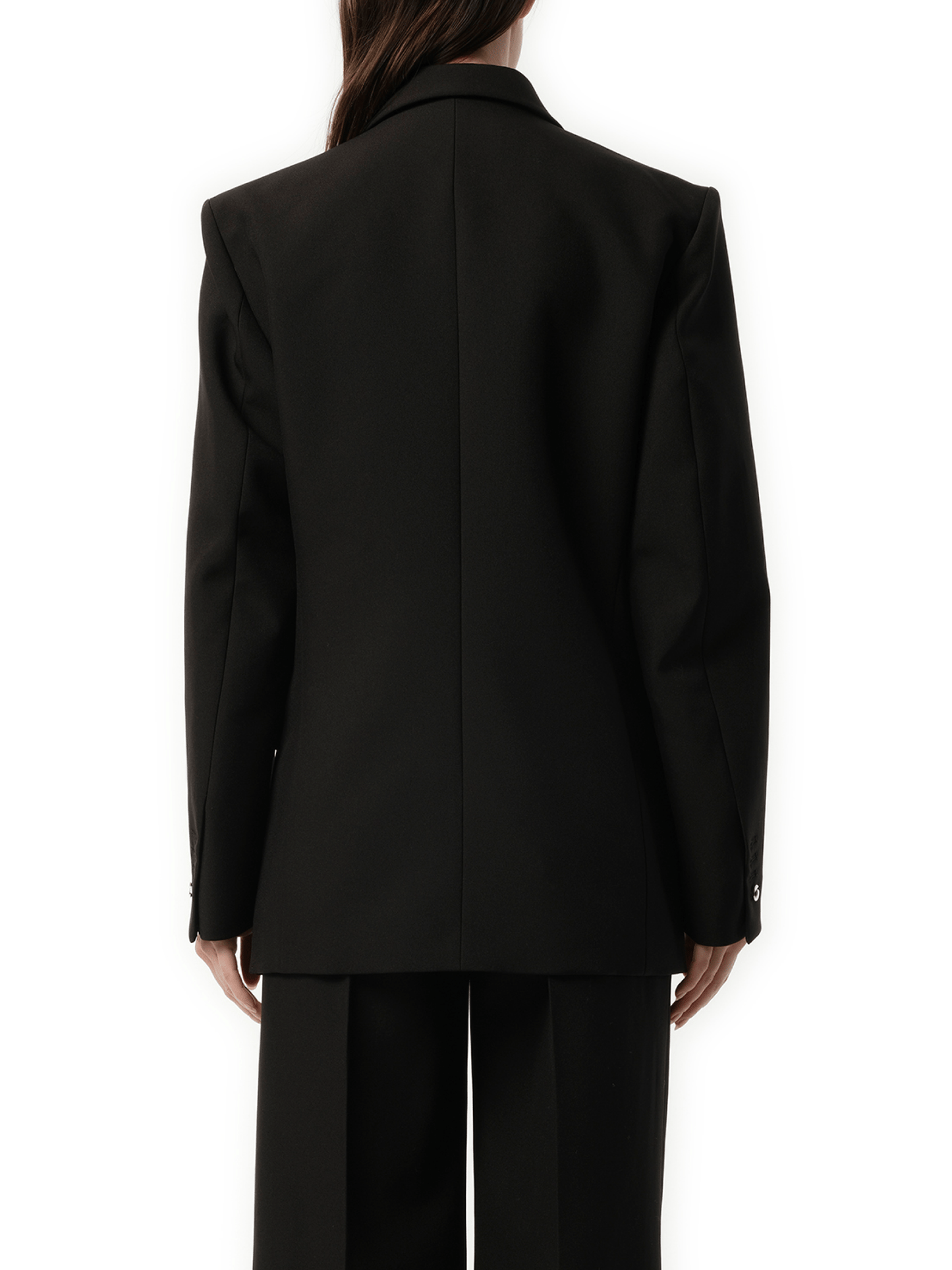 Double Breasted Tailored Jacket in Black