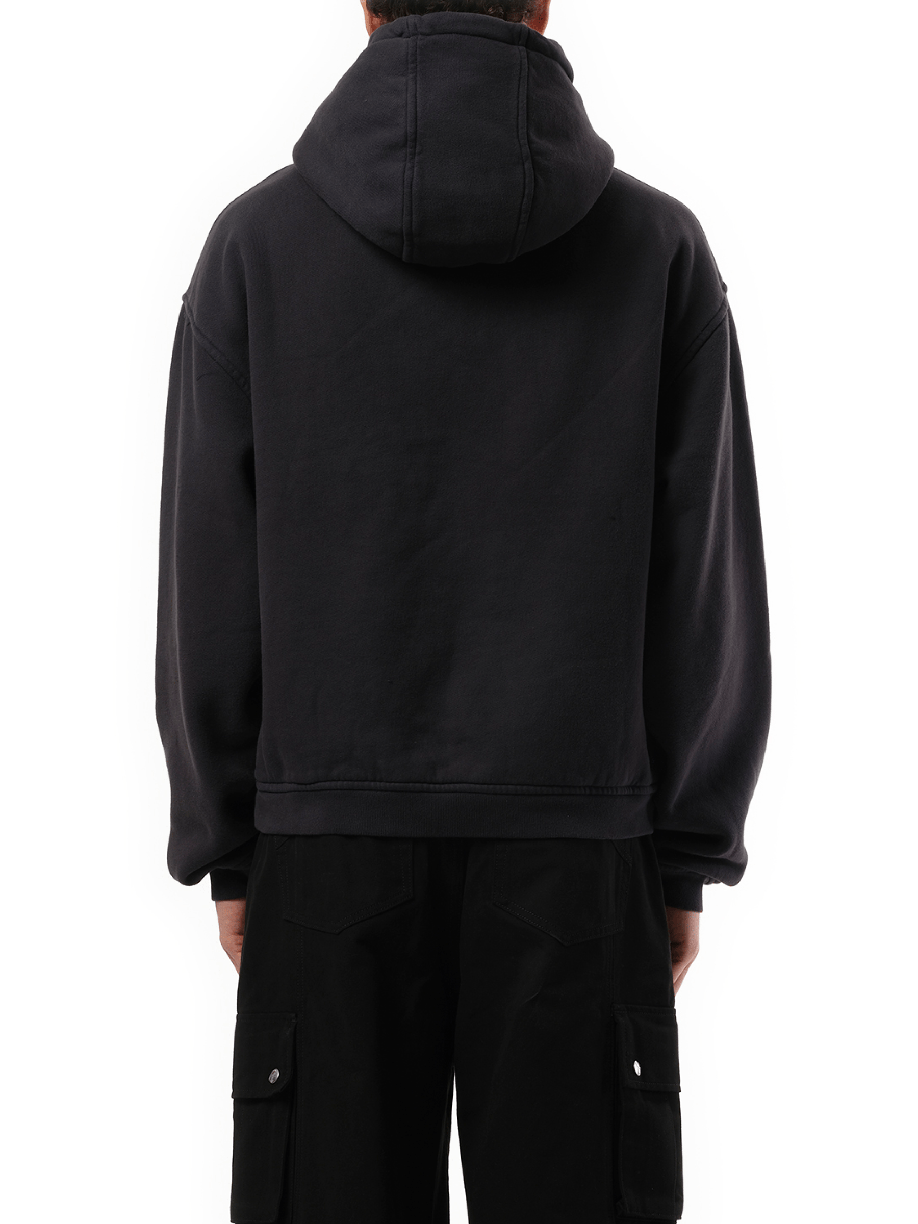 Rhude Bay of Angels Yacht Hoodie in Vintage Black