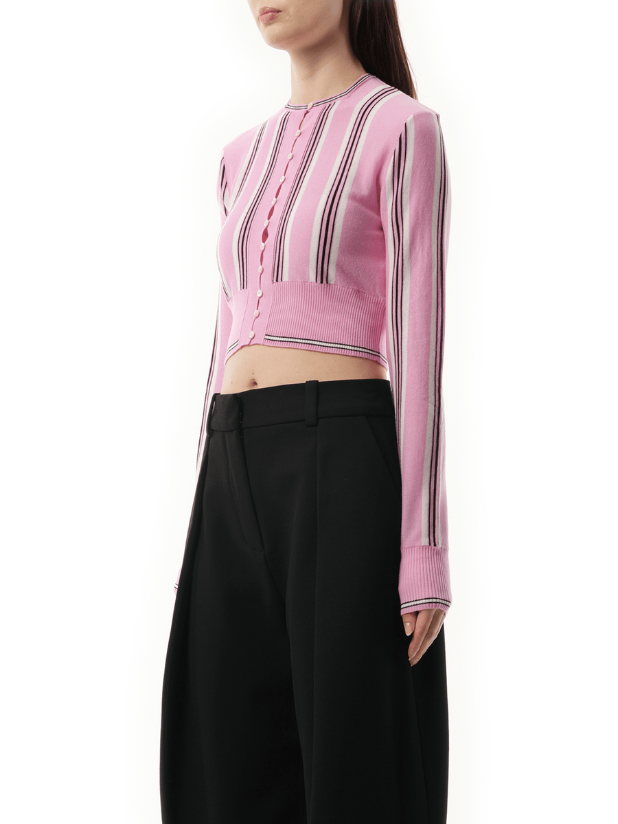 Le Cardigan Spiaggia in Pink/Multicolour