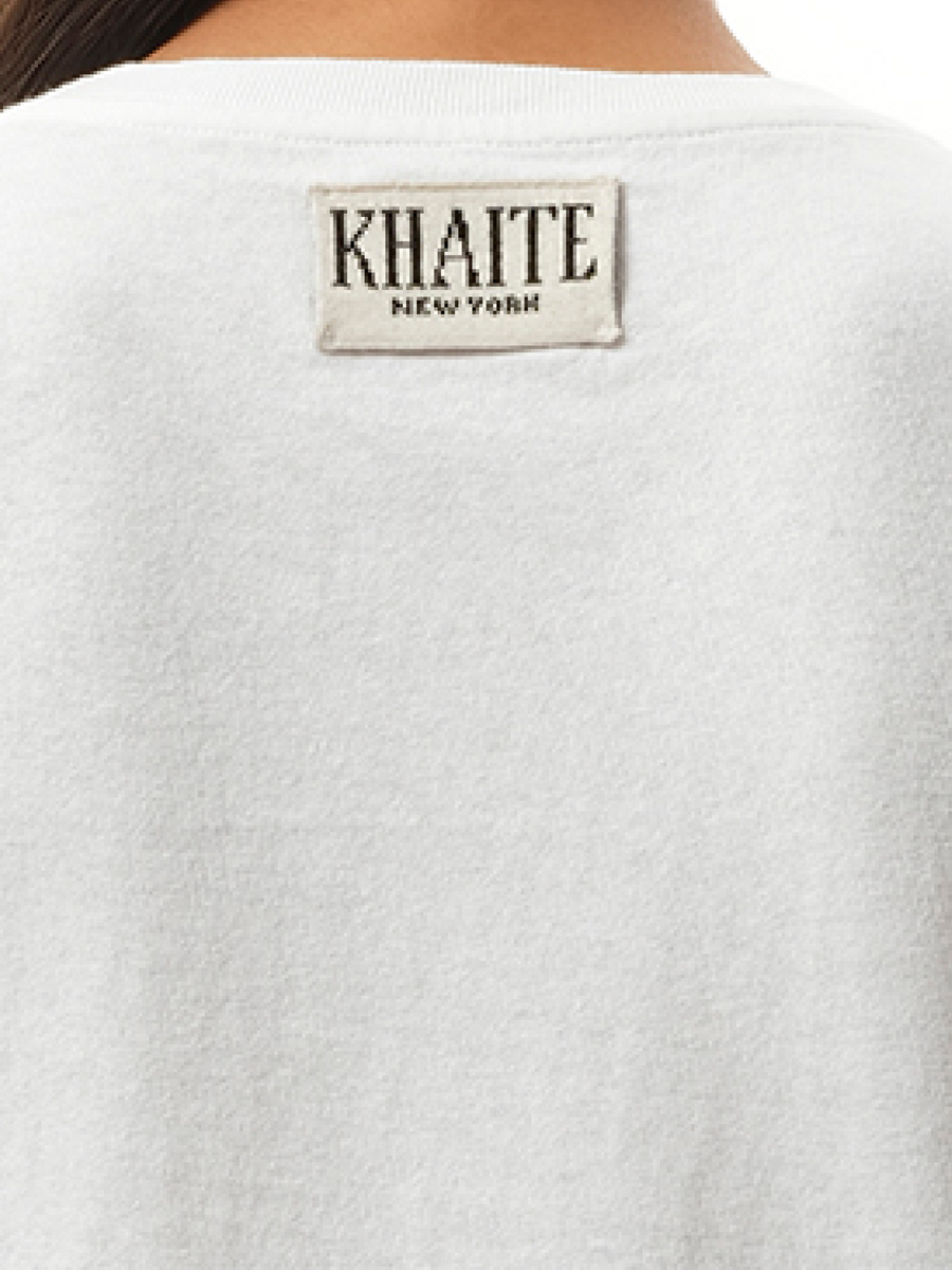Khaite Samson T-Shirt in White