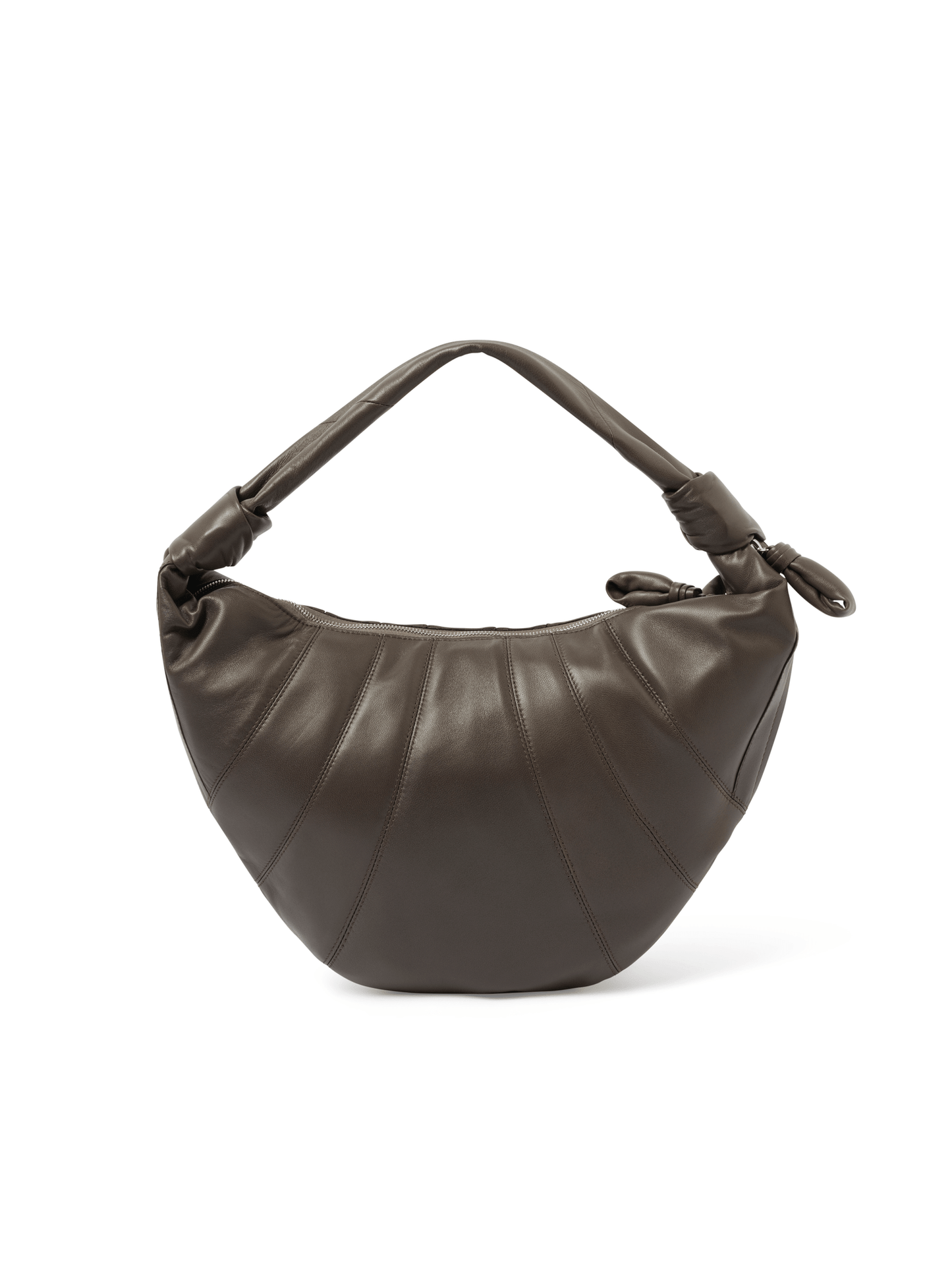 Lemaire Fortune Croissant Bag in Mink