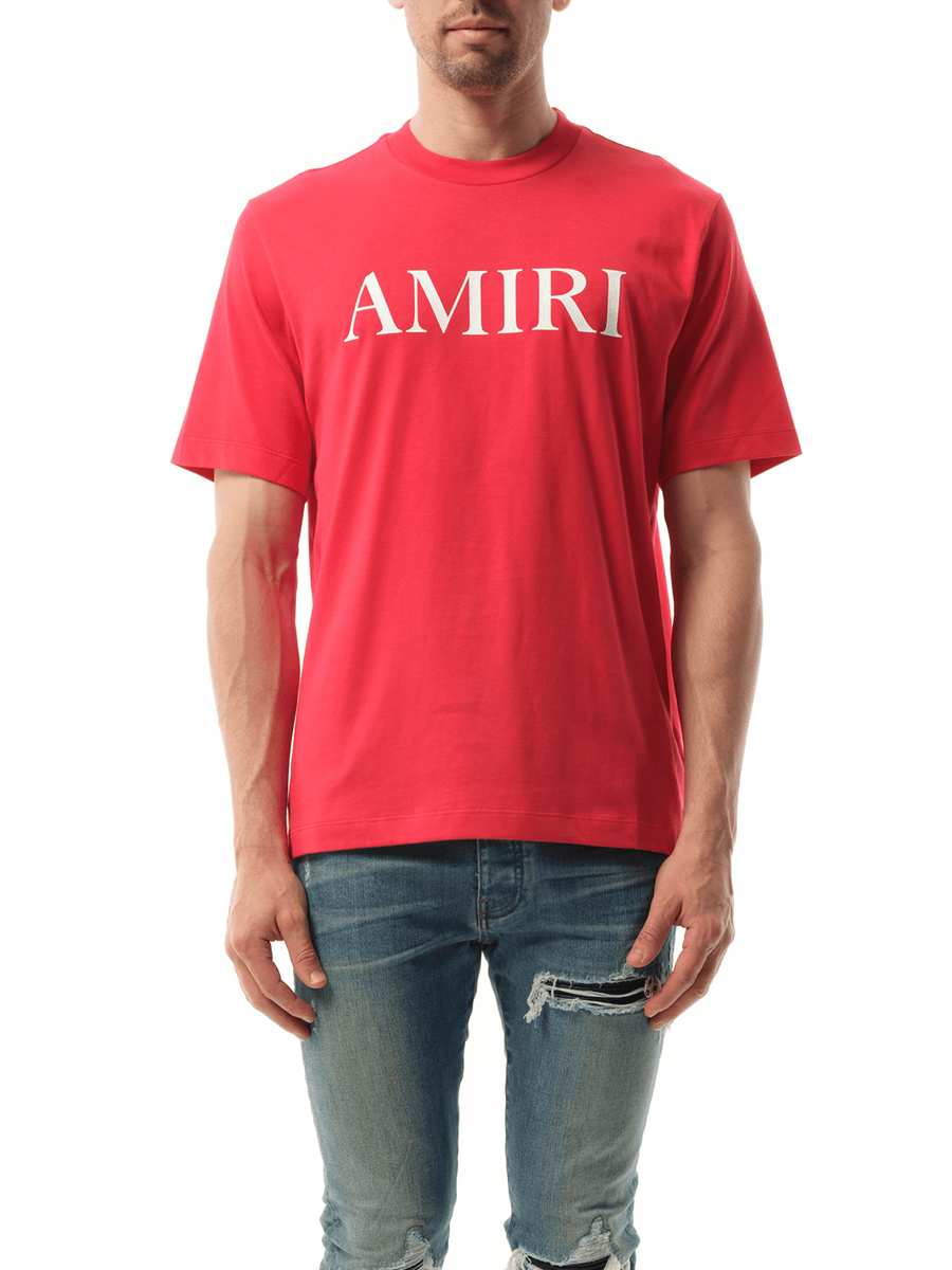 Amiri Amiri Core Logo T-Shirt in Red