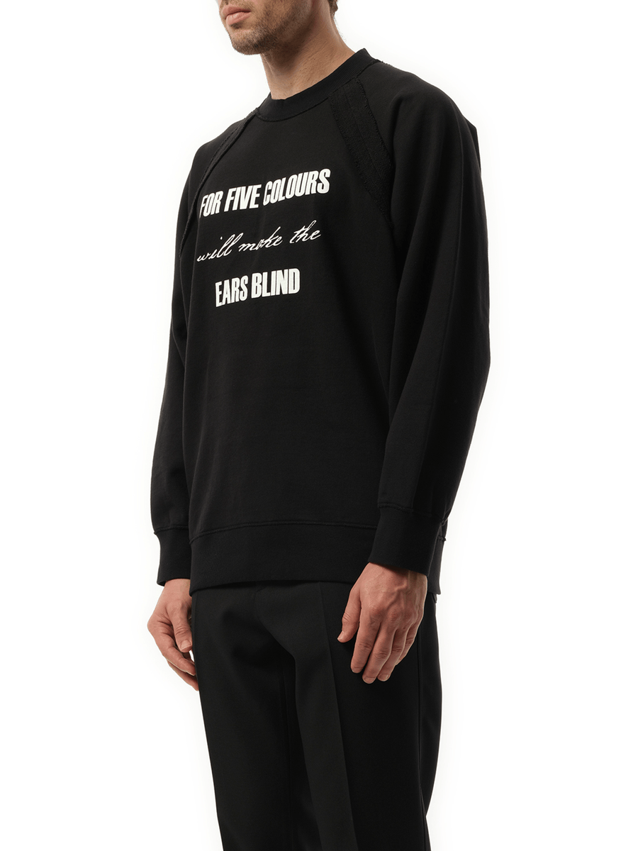 Undercover Back Logo Sweatshirt in Black1