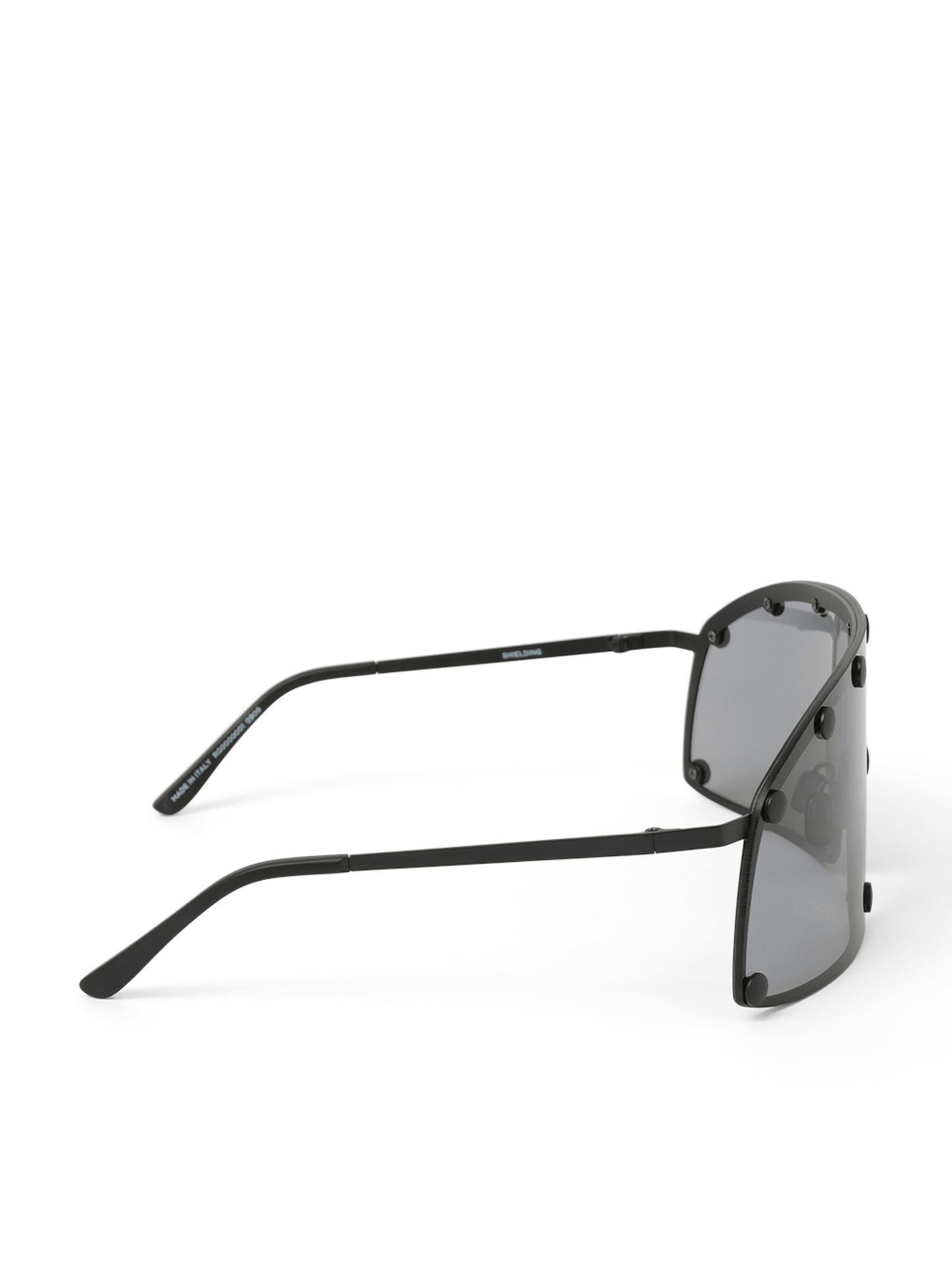 Rick Owens Shielding Sunglasses in Black