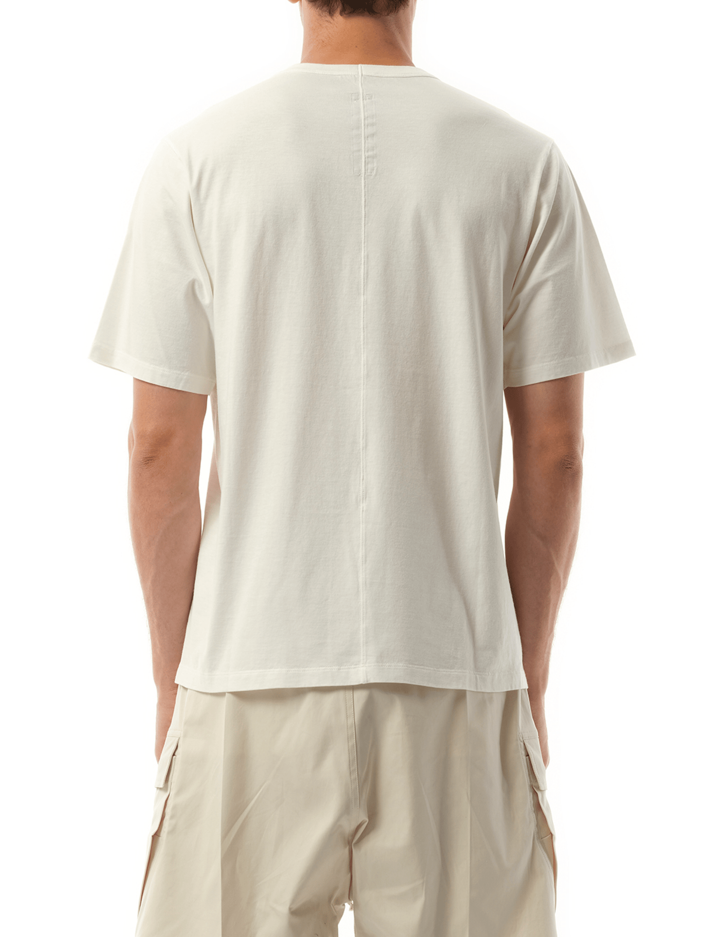 Rick Owens Brad T-Shirt in Milk