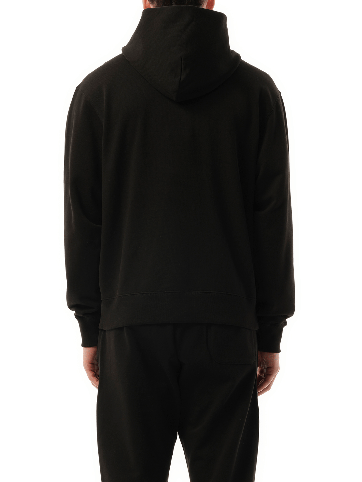 Kenzo Kenzo Happy Tiger Embroidered Classic Hoodie in Black