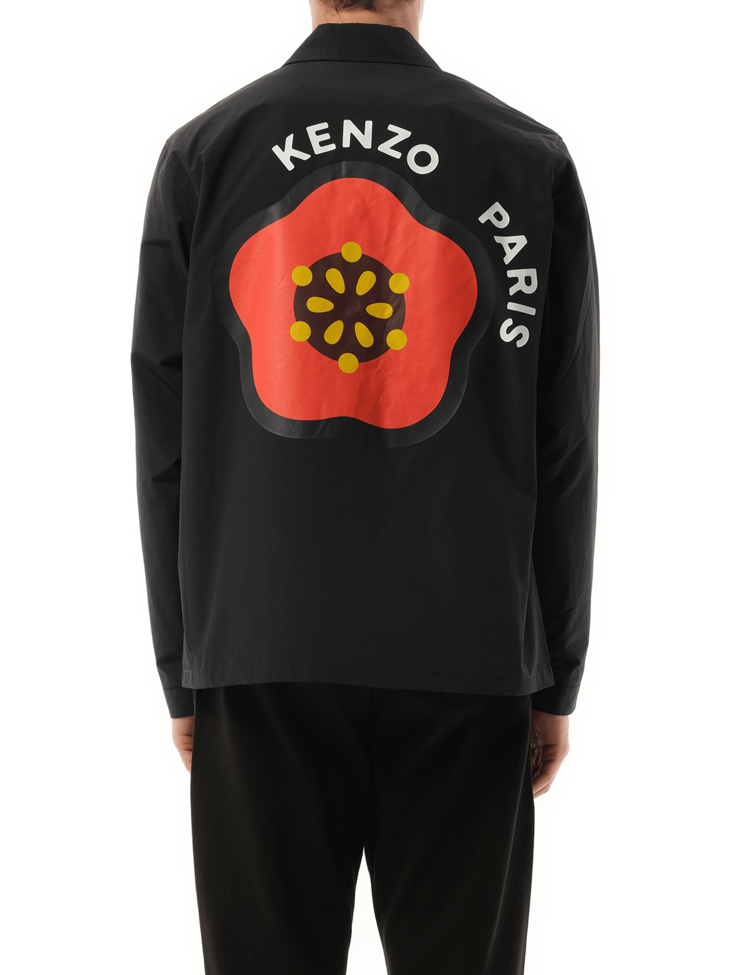 Kenzo Kenzo Pop Light Coach Jacket in Black