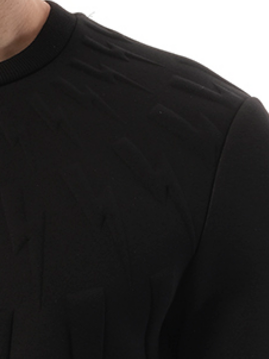 Sweatshirt in Black