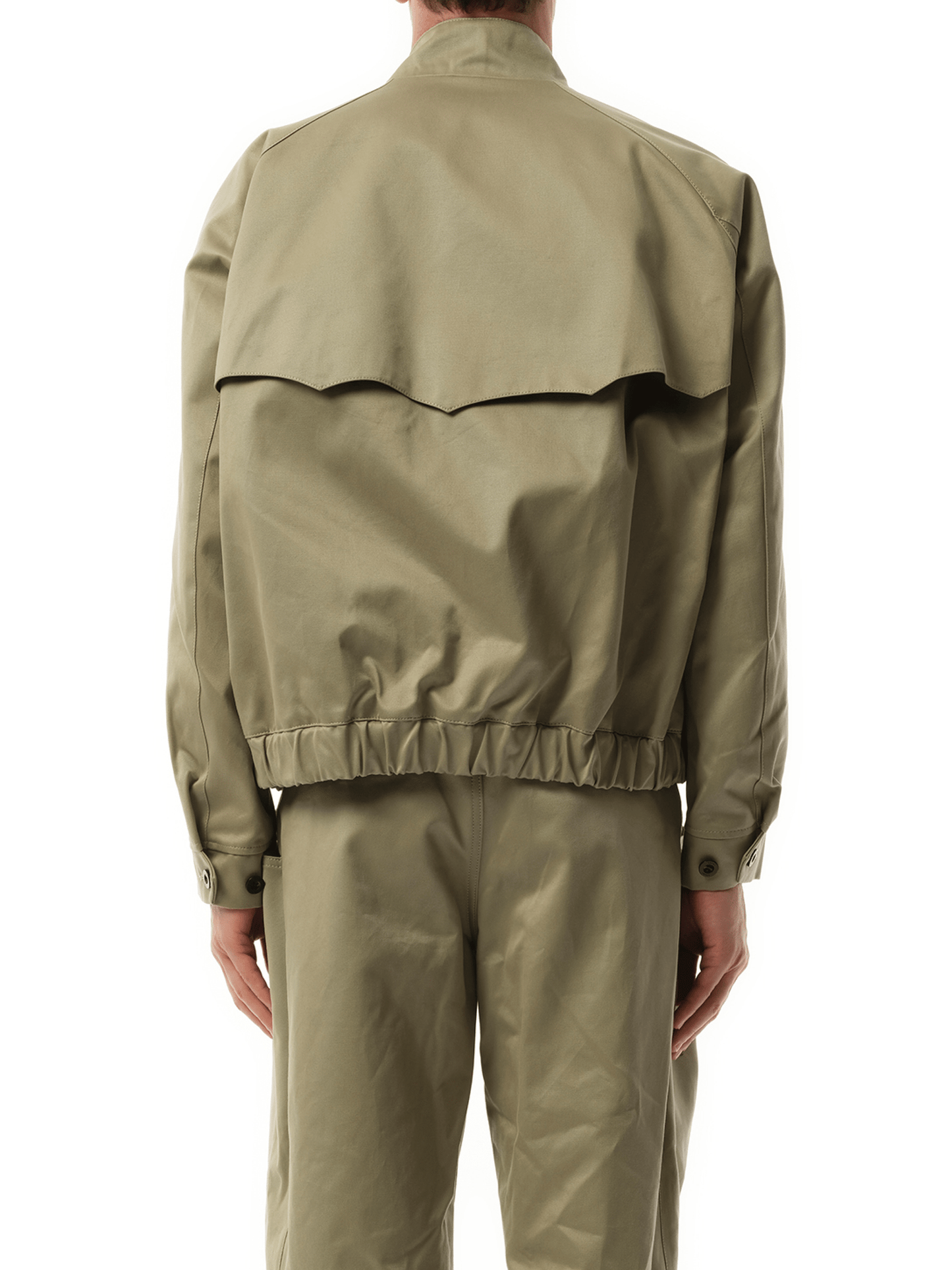 Sacai Cotton Chino Jacket in Beige