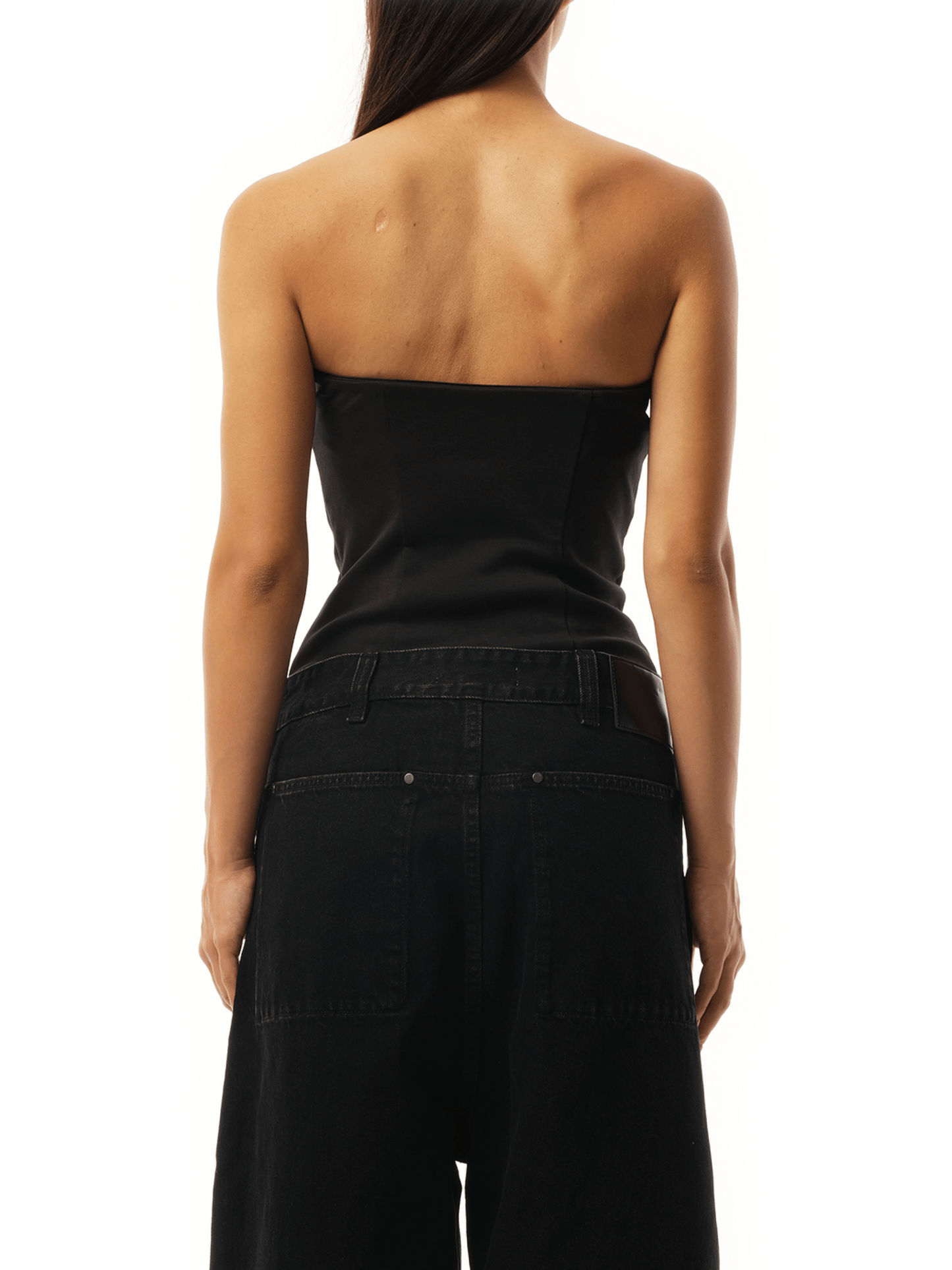 Entire Studios Pipette Bodysuit in Black