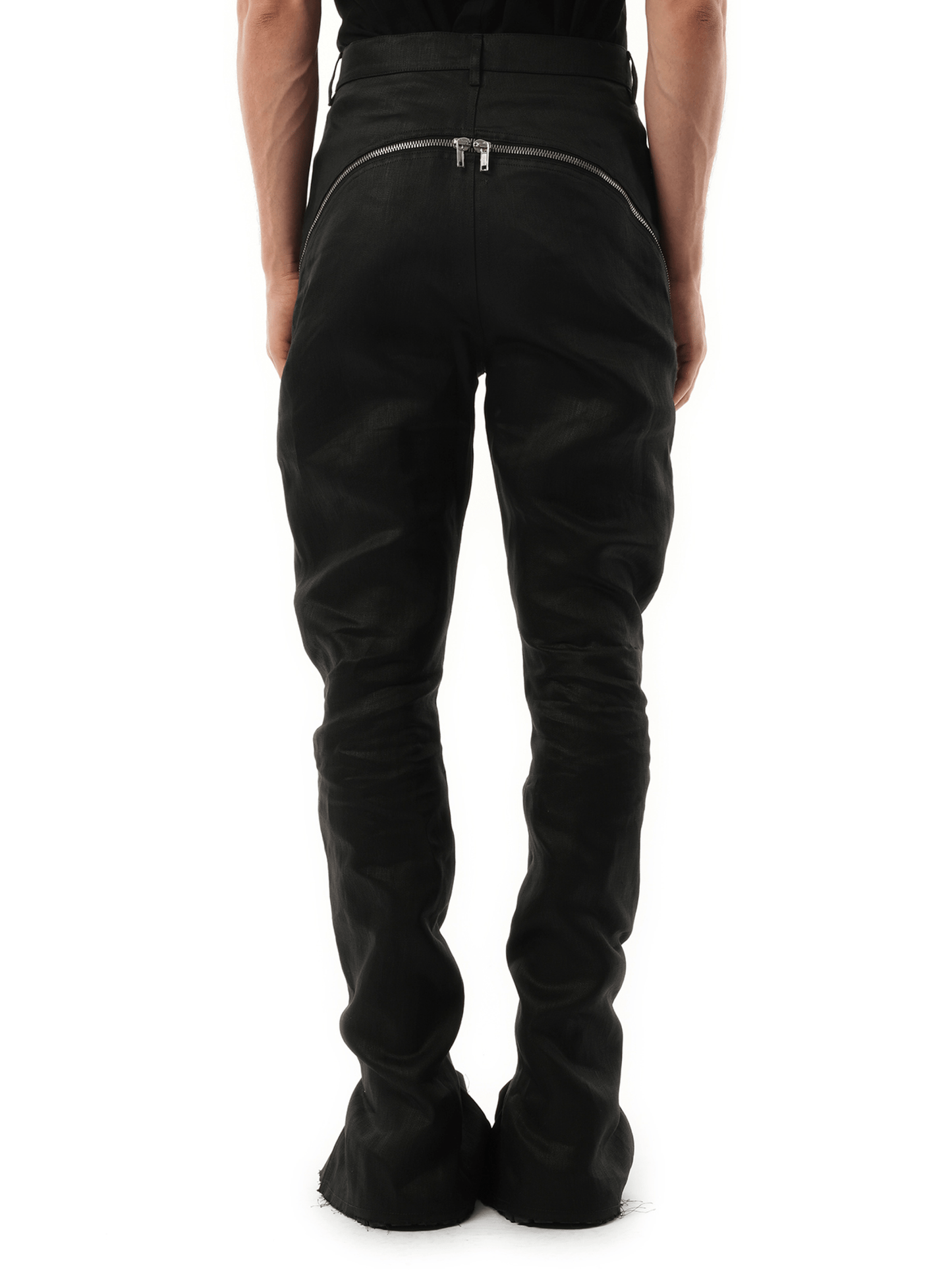 Rick Owens Linen Bolan Banana in Black