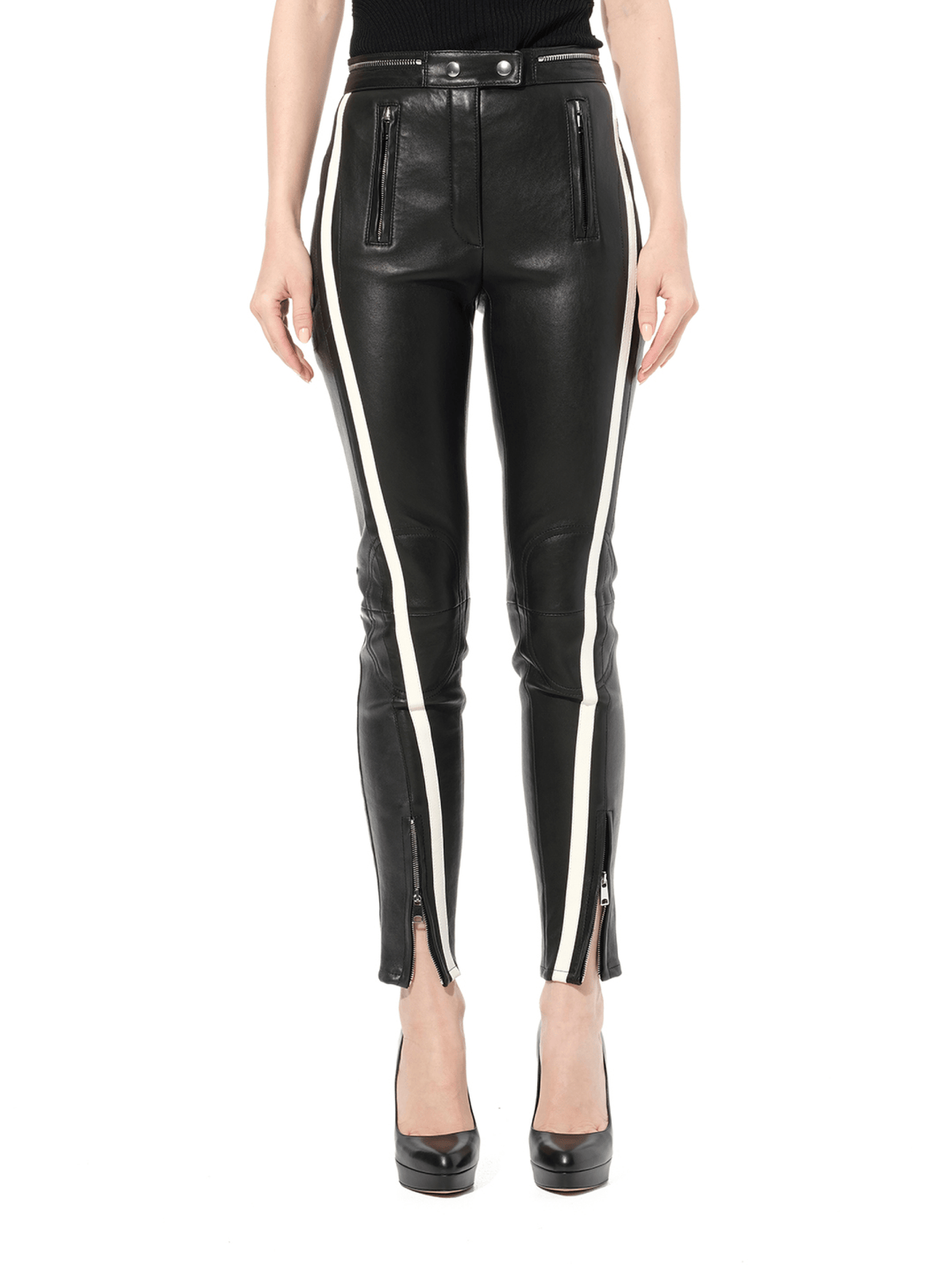 Leather Pants in Black
