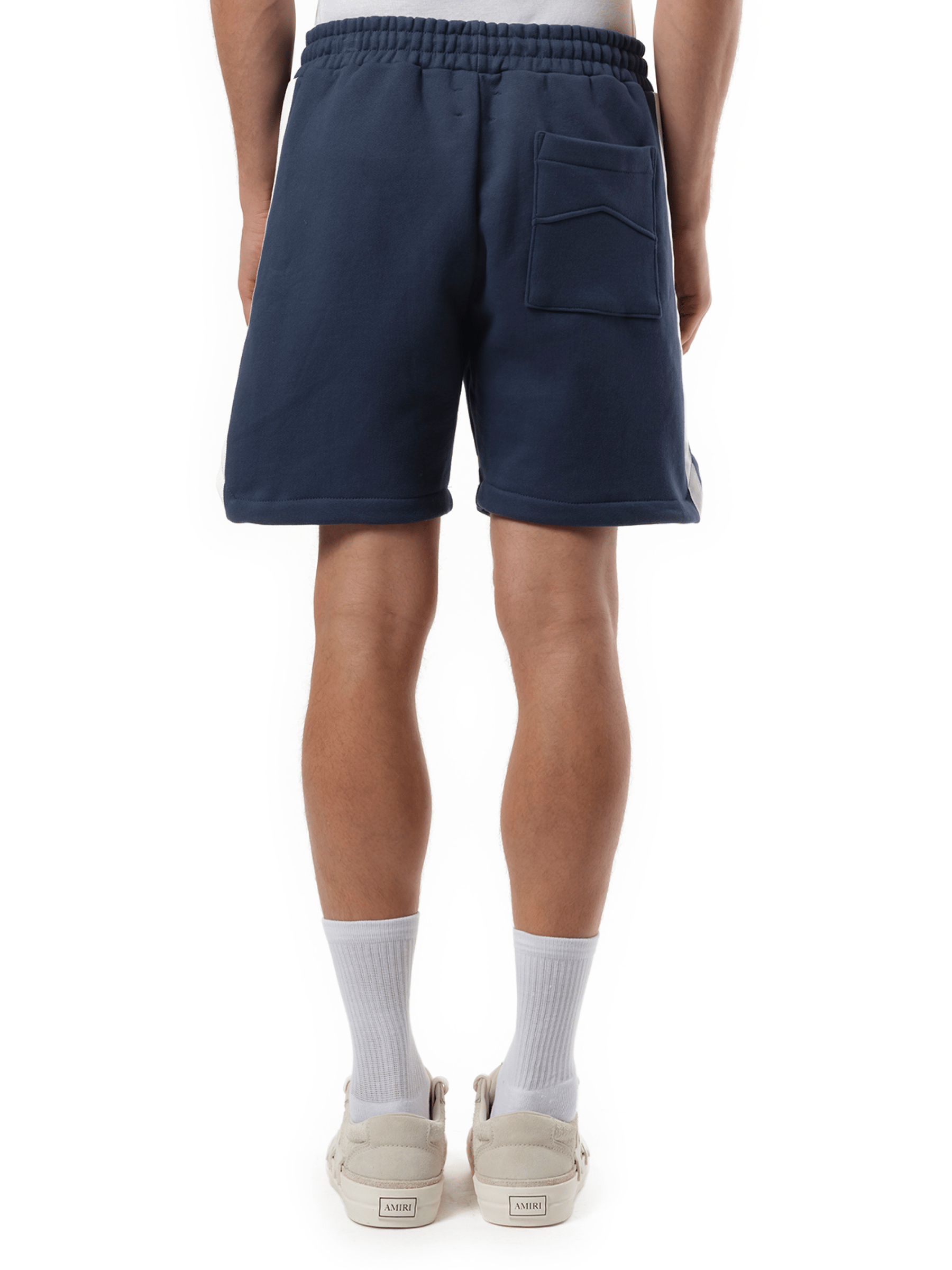 Rhude Rhude Champions Shorts in Navy/Vintage White