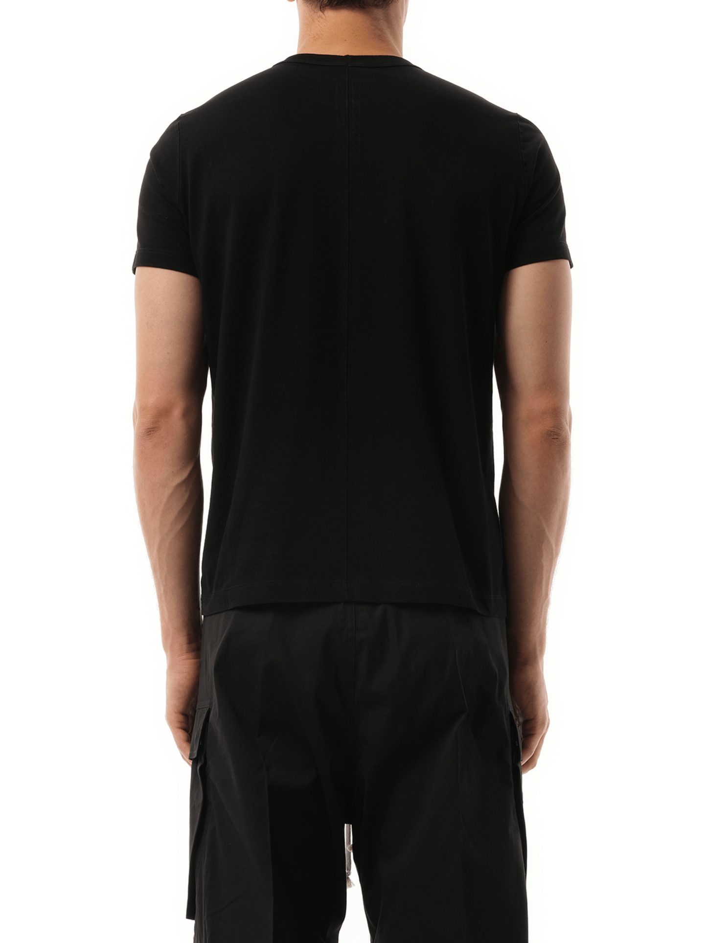 Rick Owens Short Level T-Shirt in Black