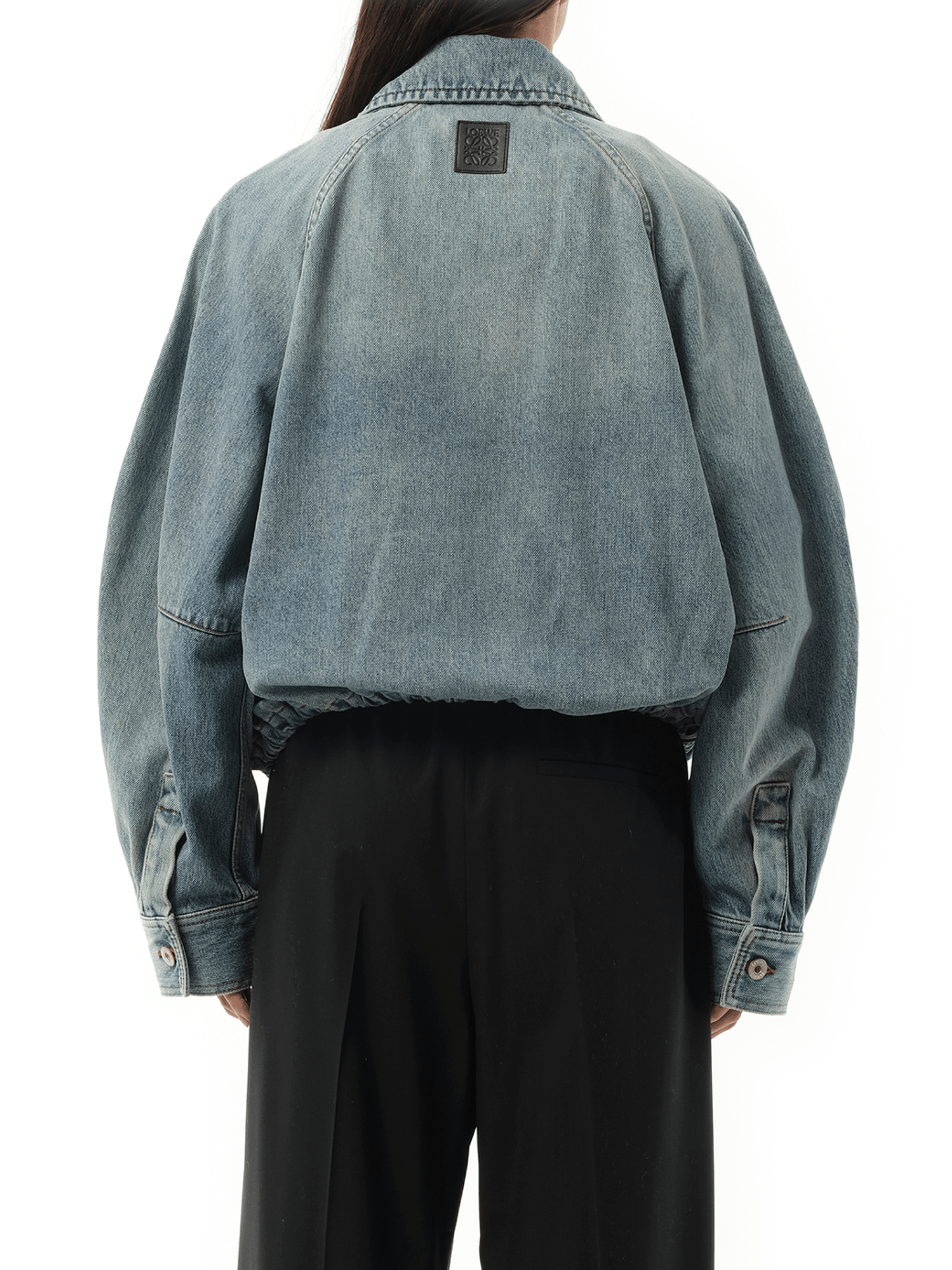 Loewe Balloon Jacket in Washed Denim