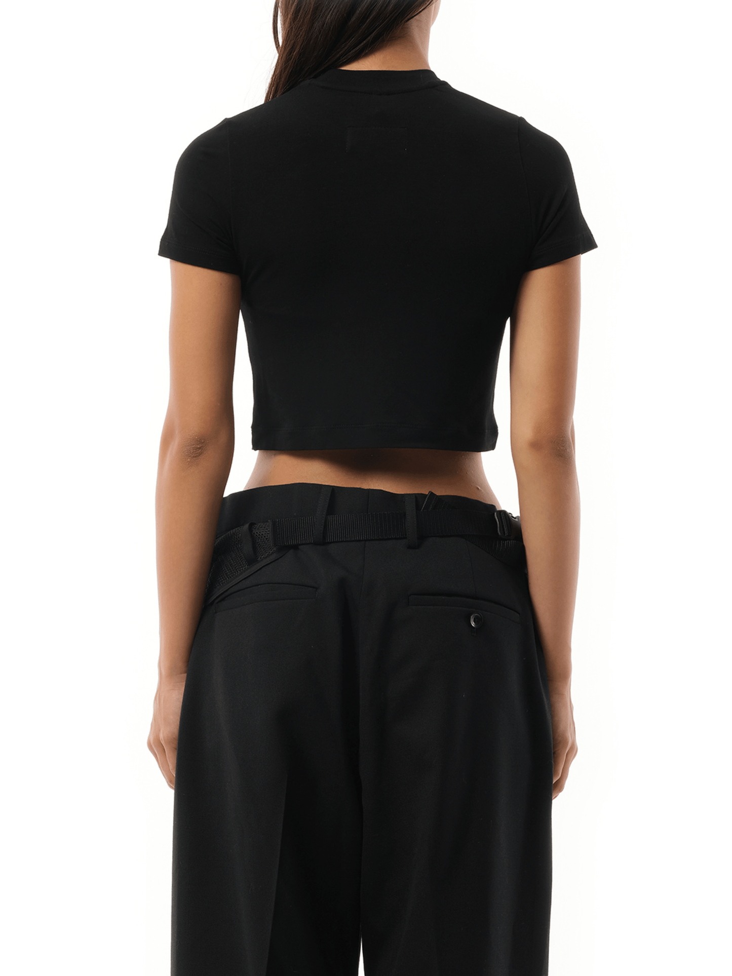 Doublet English Fan-Service Neon Paint T-Shirt in Black