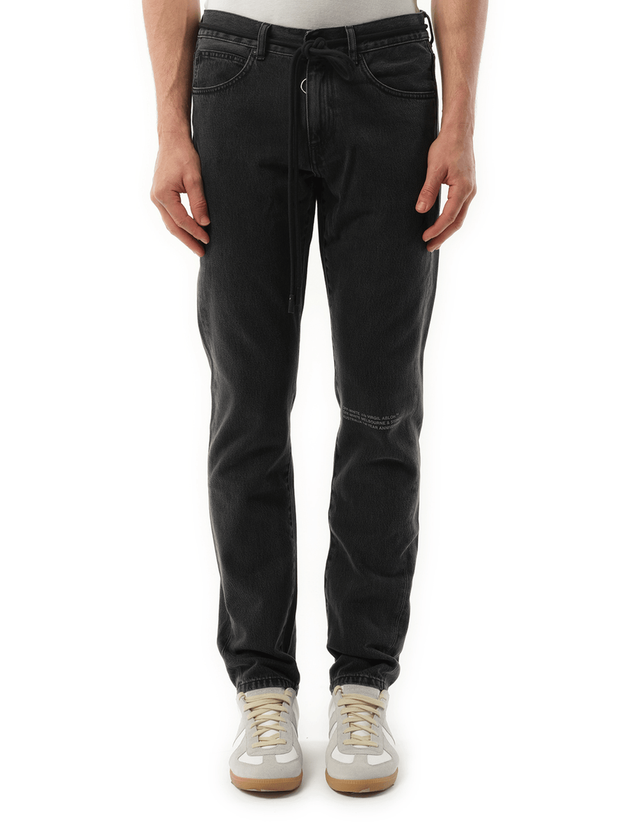 Hv Denim Pant in Black