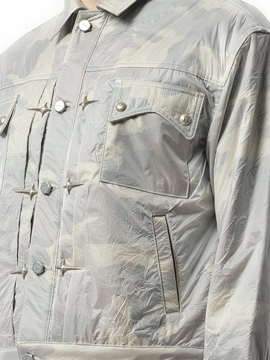 Thug Club Clouded Claw Jacket in Multicolour